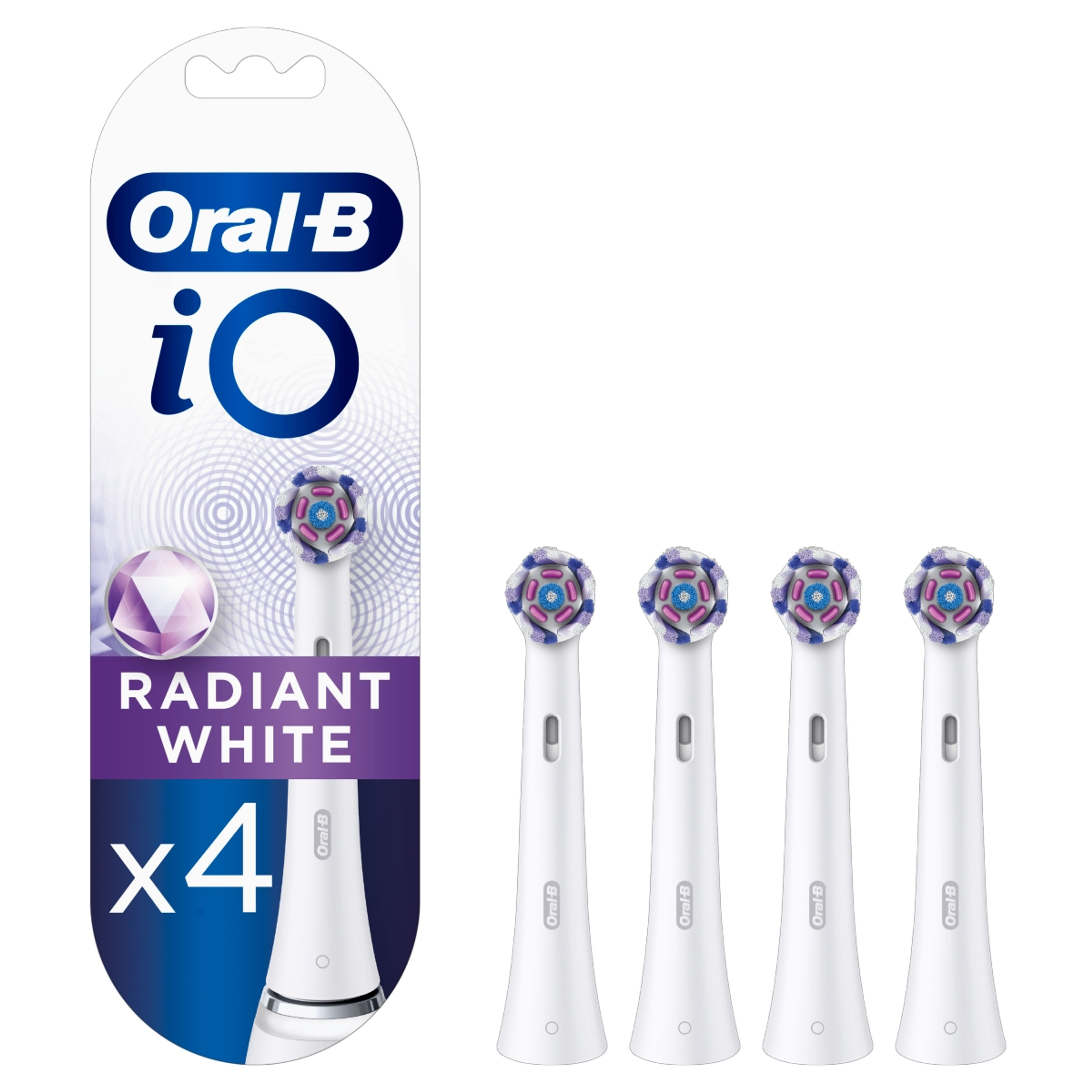 Oral-B iO Radiant White fogkefefej - 4 db-9