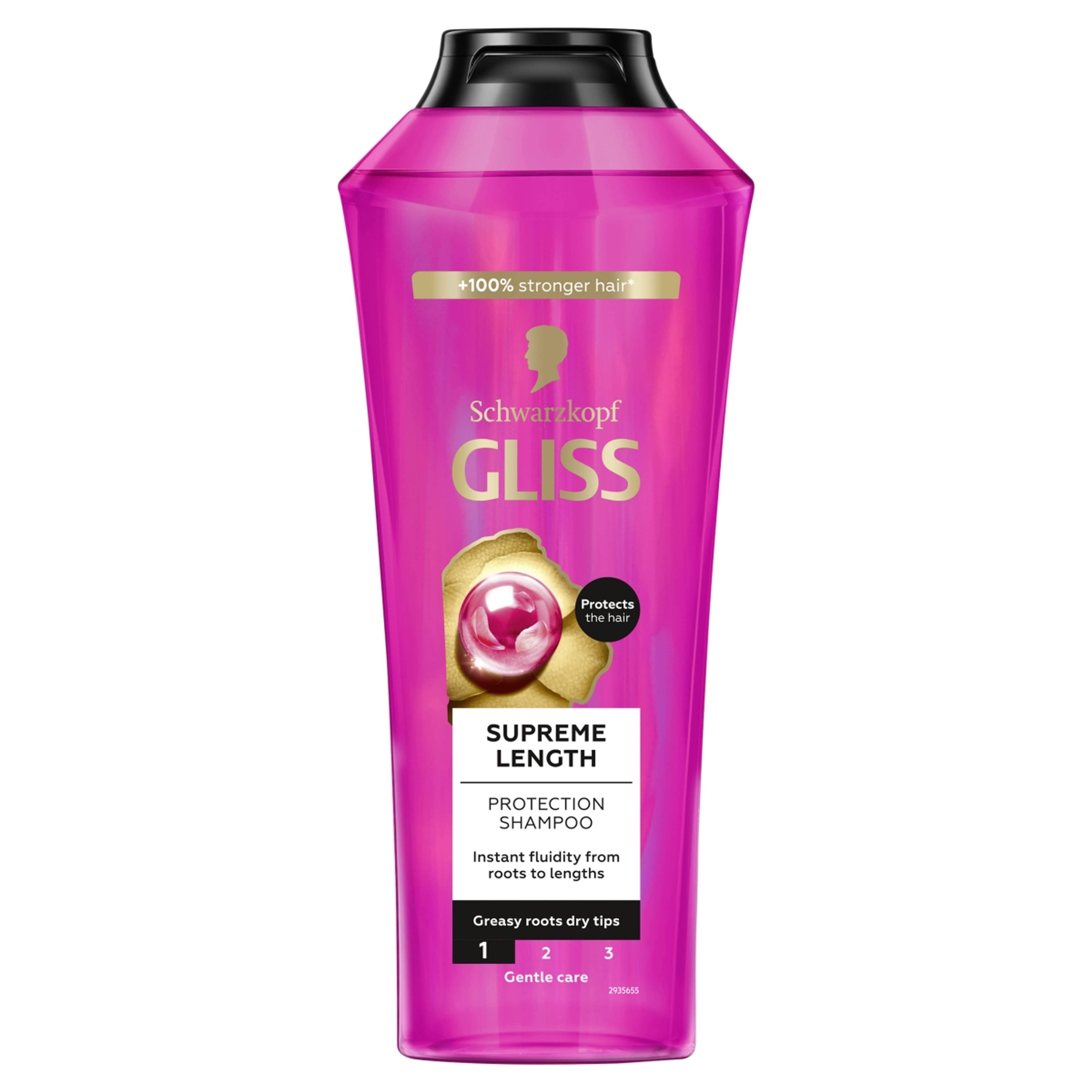 Gliss Supreme Length Hajregeneráló sampon - 400 ml