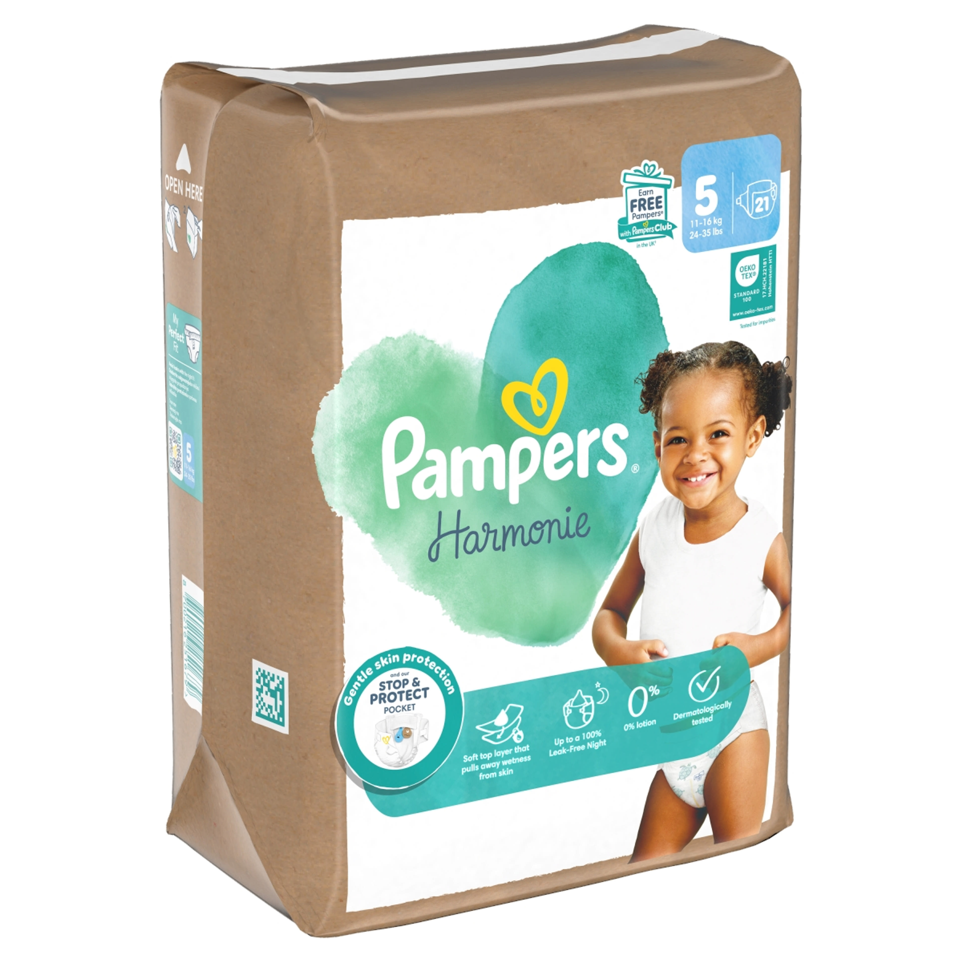 Pampers Harmonie bugyipelenka méret: 5, 11kg-16kg - 21 db-2