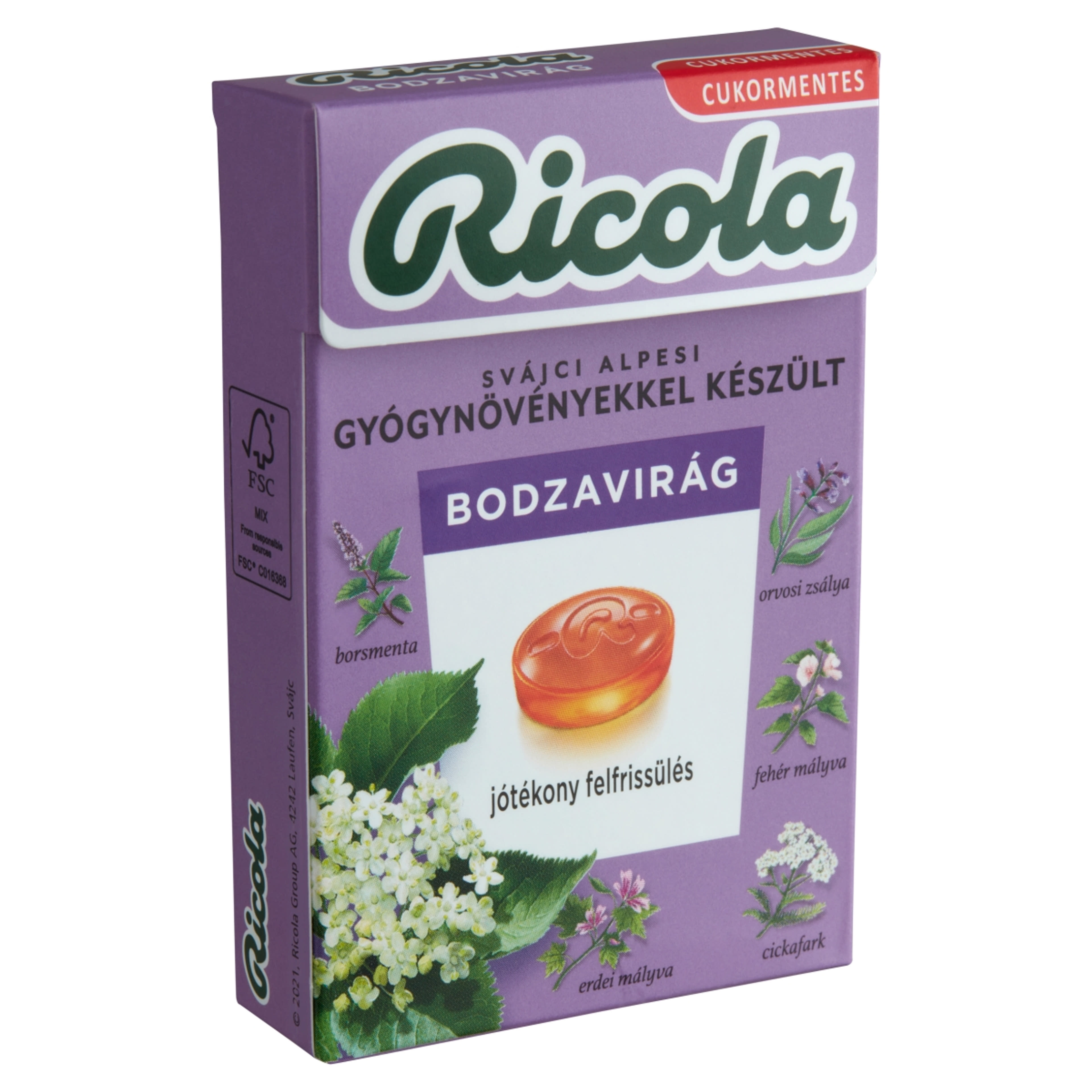 Ricola Bodzavirág - 40 g-2