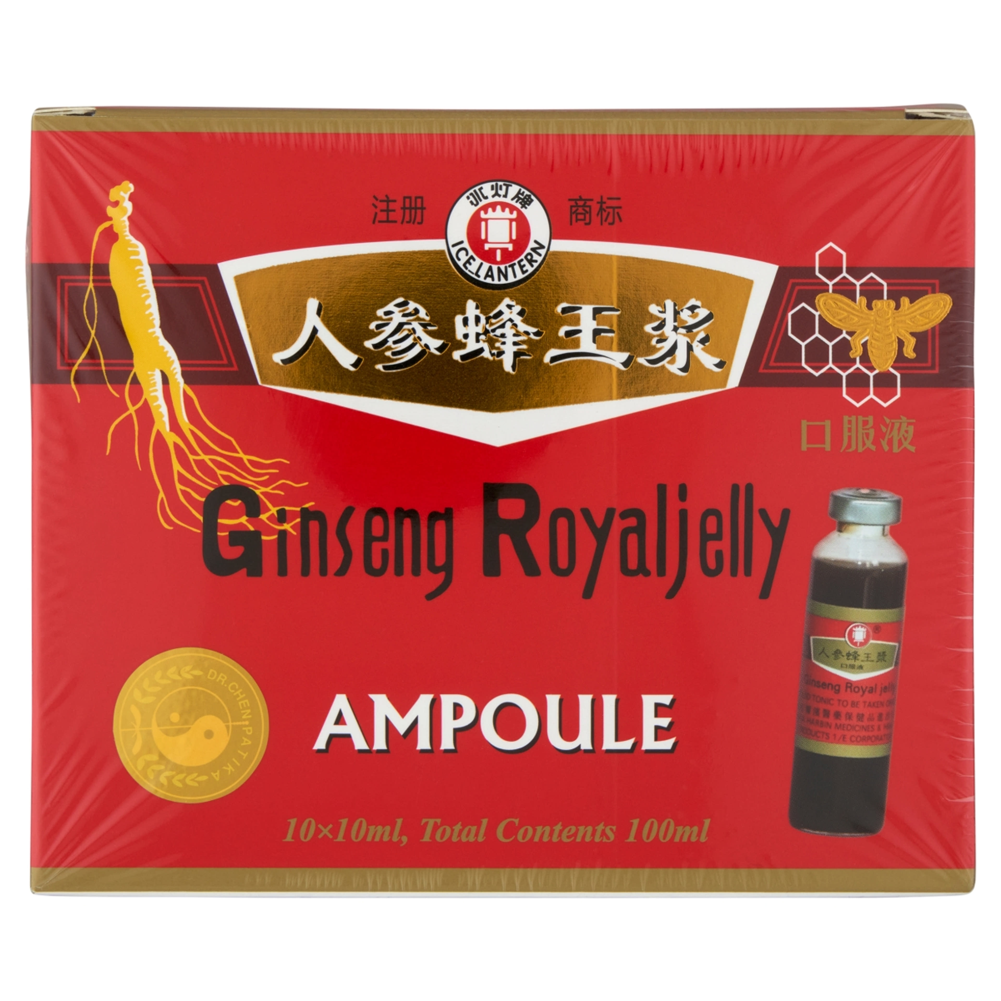 Dr.Chen Patika ginseng royal jelly ampulla - 10 ml x 10 db