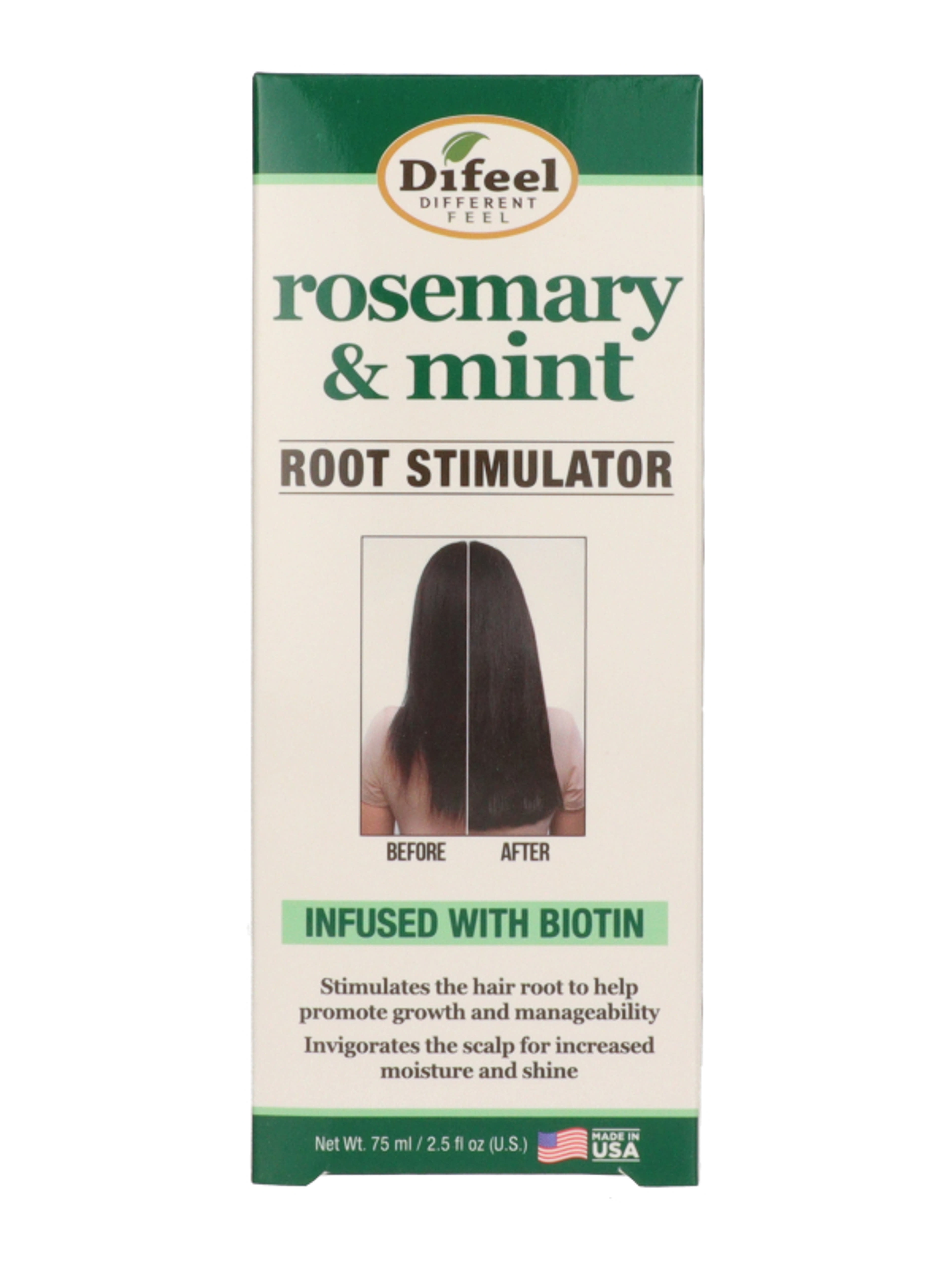 Difeel Rosemary&Mint fejbőr stimuláló szérum - 75 ml