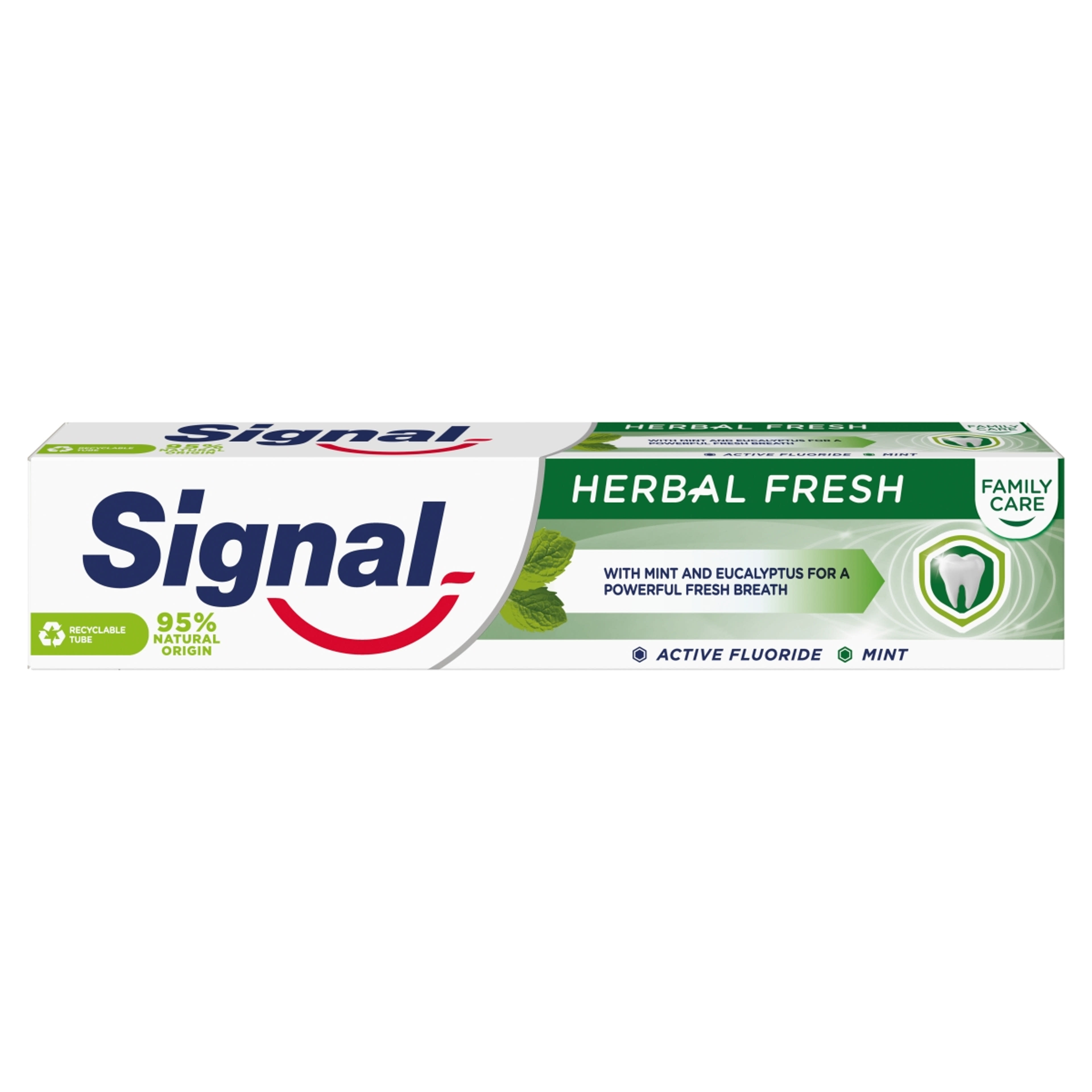 Signal Family Care Herbal Fresh fogkrém - 75 ml-1