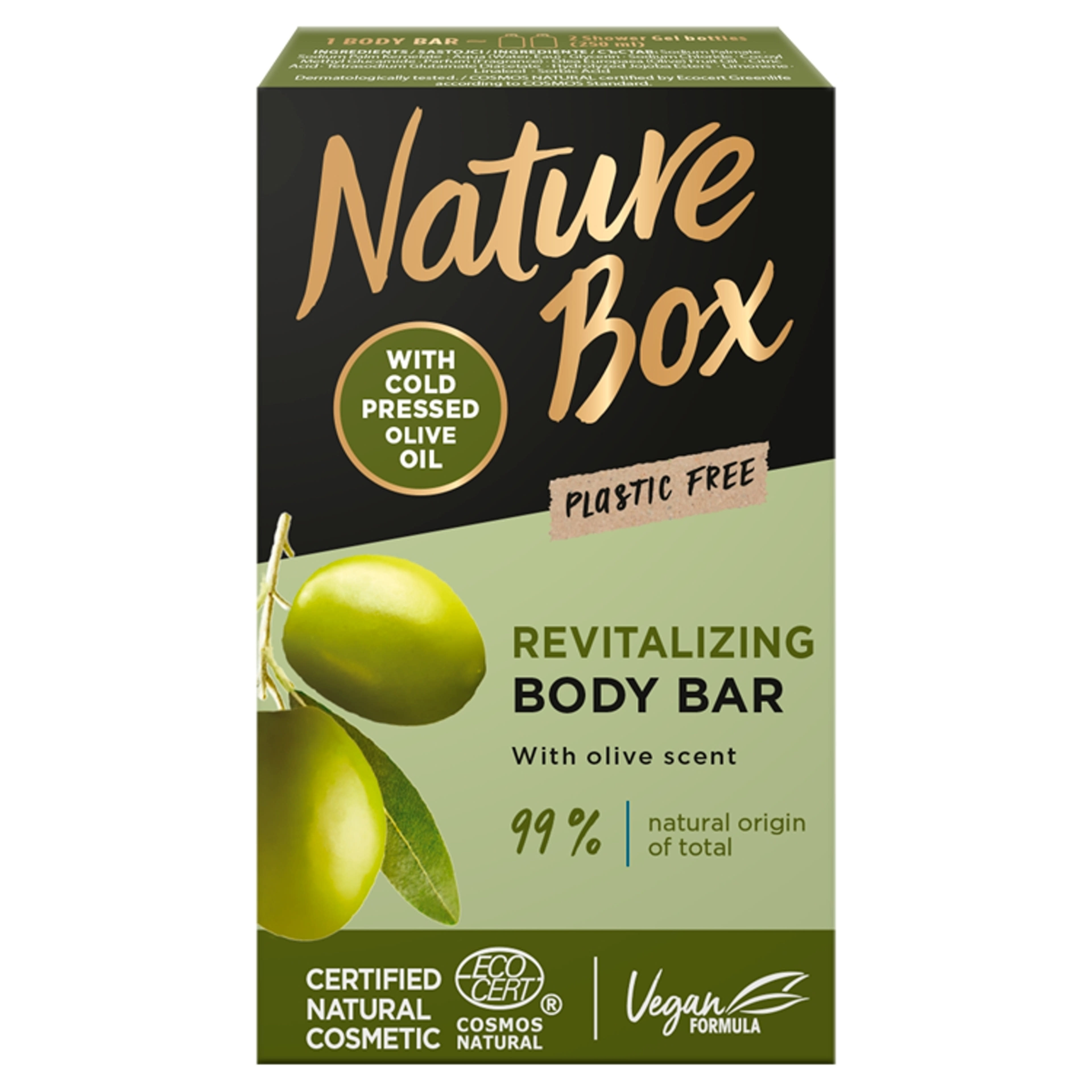 Nature Box szilárd tusfürdő oliva - 100 g-1