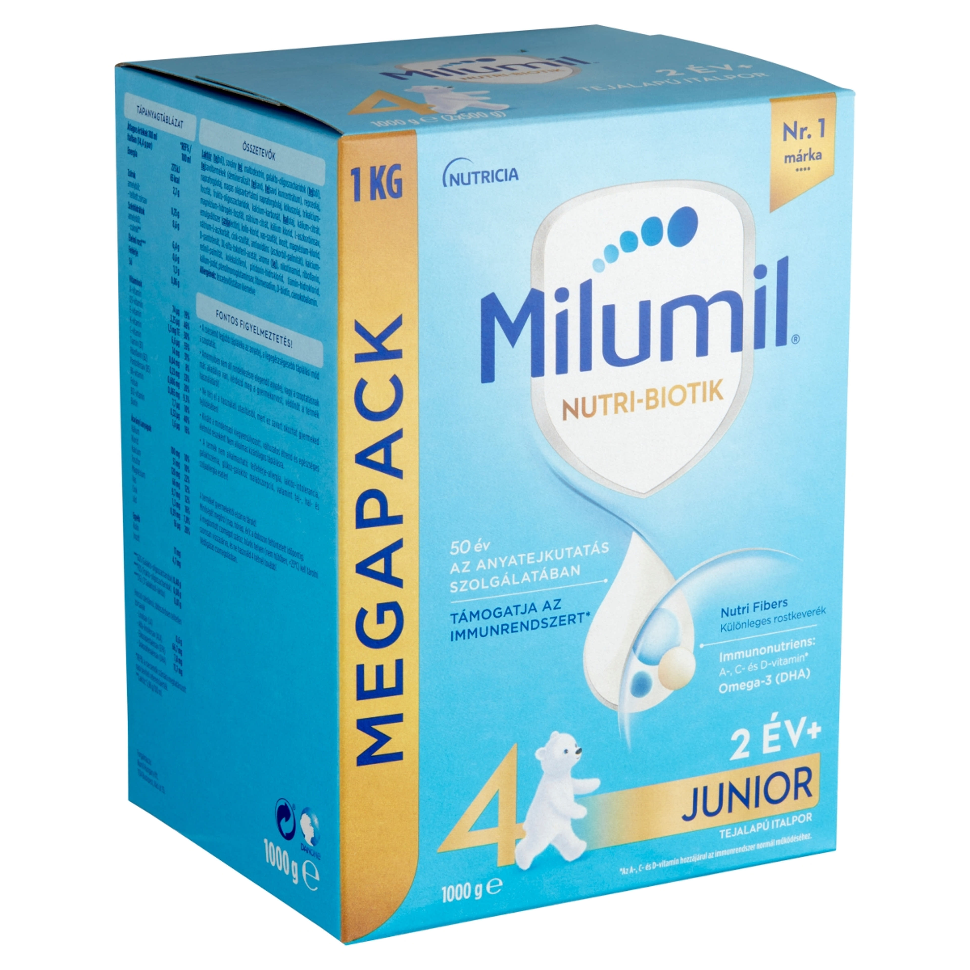 Milumil 4 Junior ital 2 éves kortól - 1000 g-2