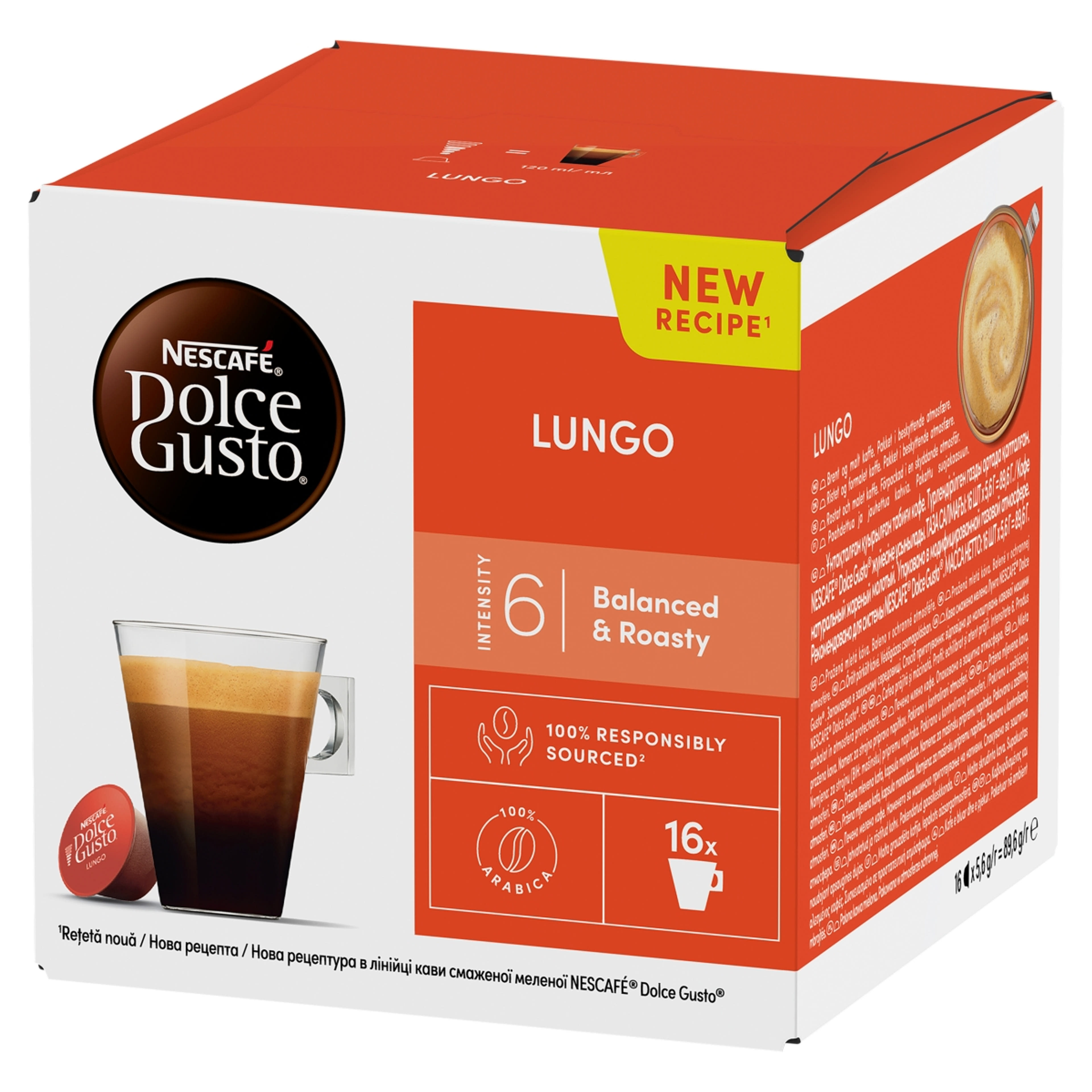 Nescafé Dolce Gusto Lungo kávékapszula - 16 db-2