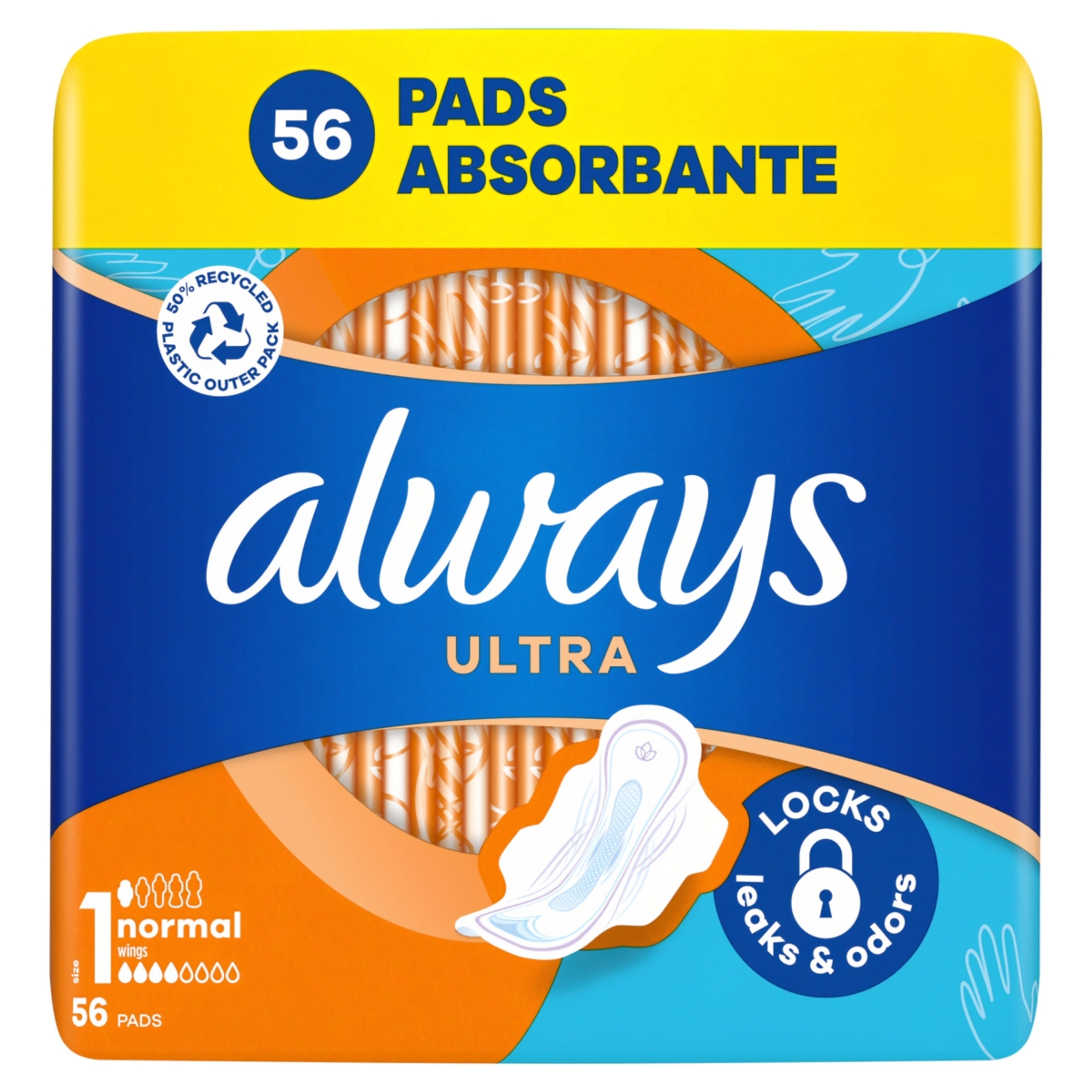 Always Ultra Normal egészségügyi betét - 56 db