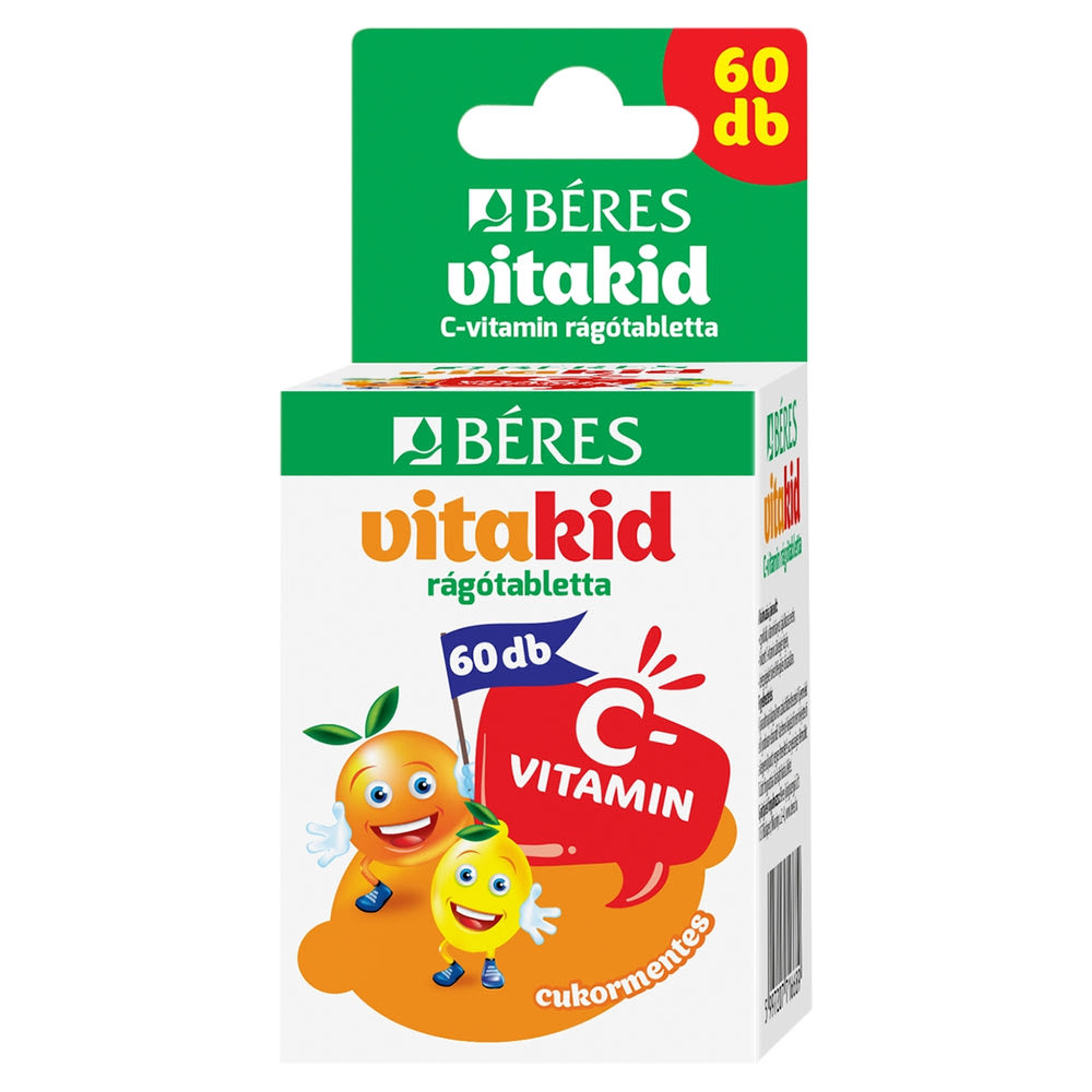 Béres VitaKid C-vitamin rágótabletta - 60 db
