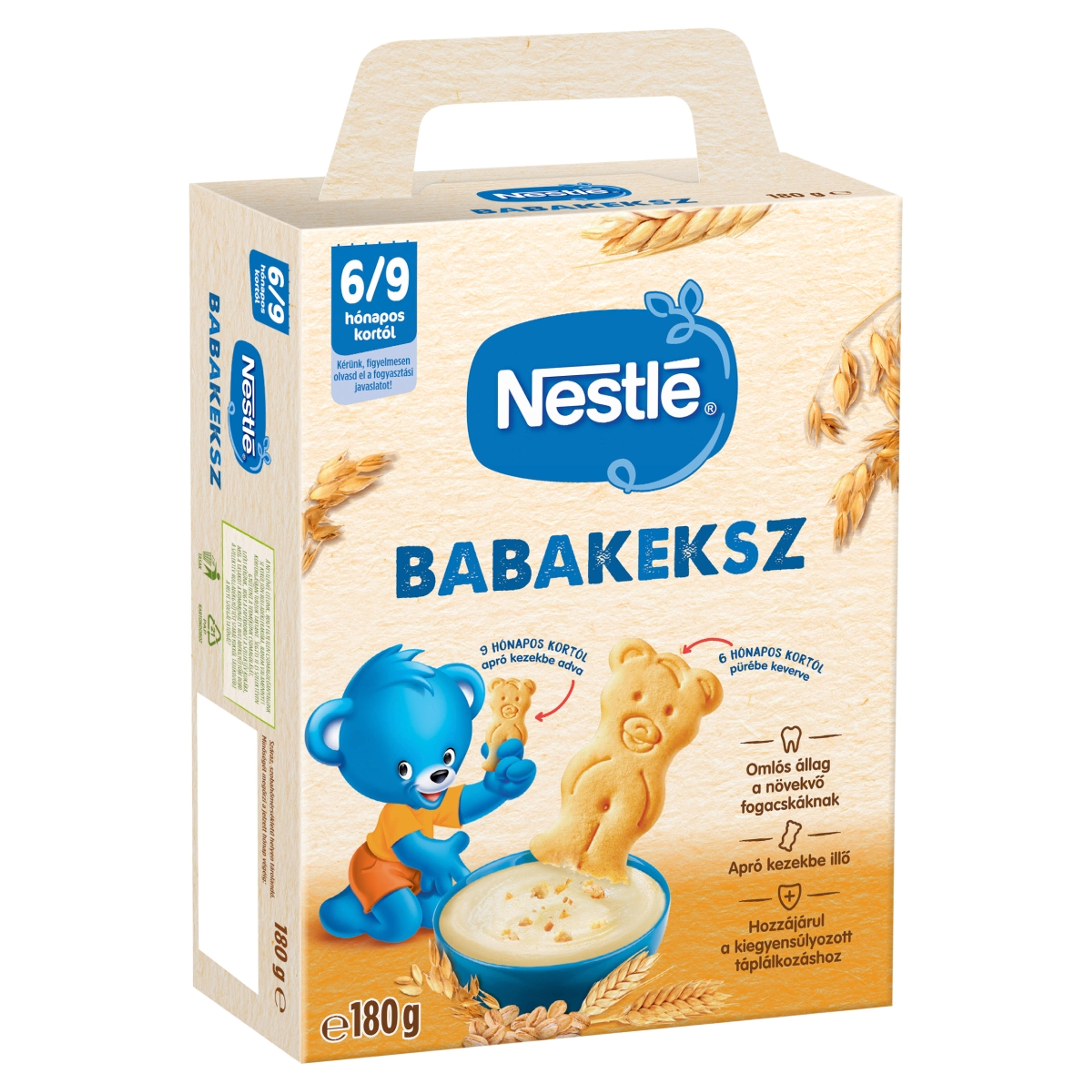 Nestlé babakeksz 6 hónapos kortól - 180 g-2