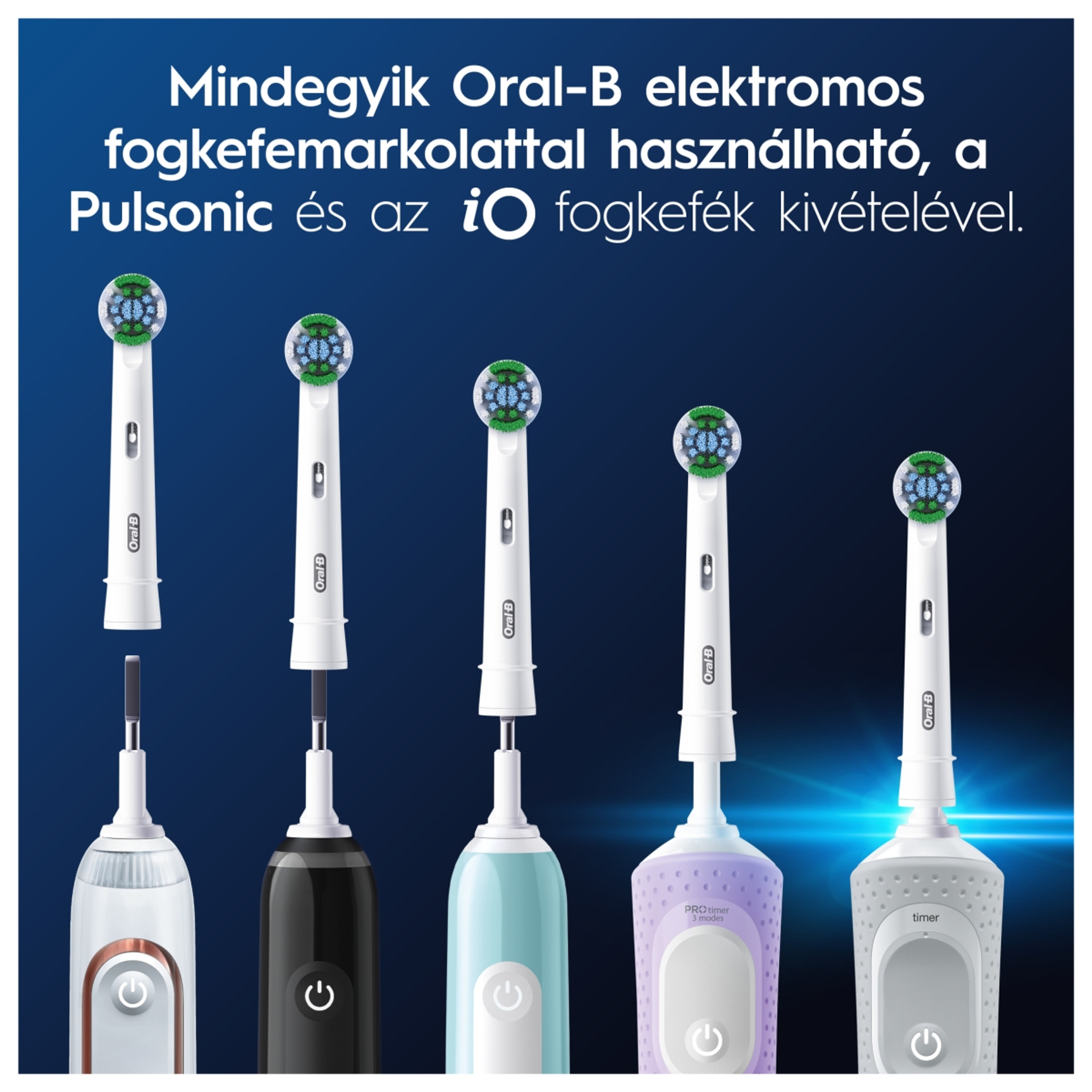 Oral-B Pro Precision Clean elektromos fogkefe pótfej - 8 db-5