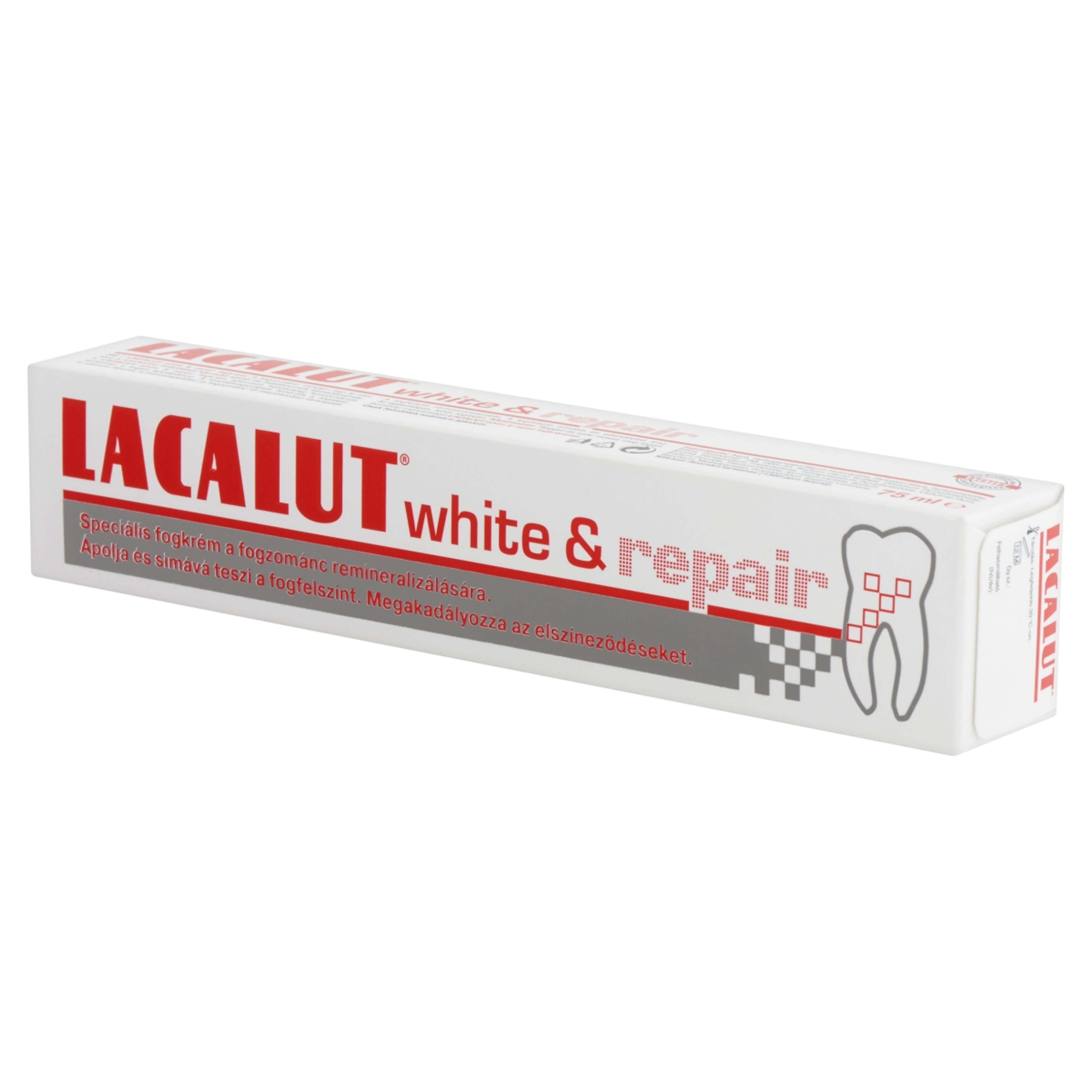 Lacalut White & Repair fogkrém - 75 ml-3