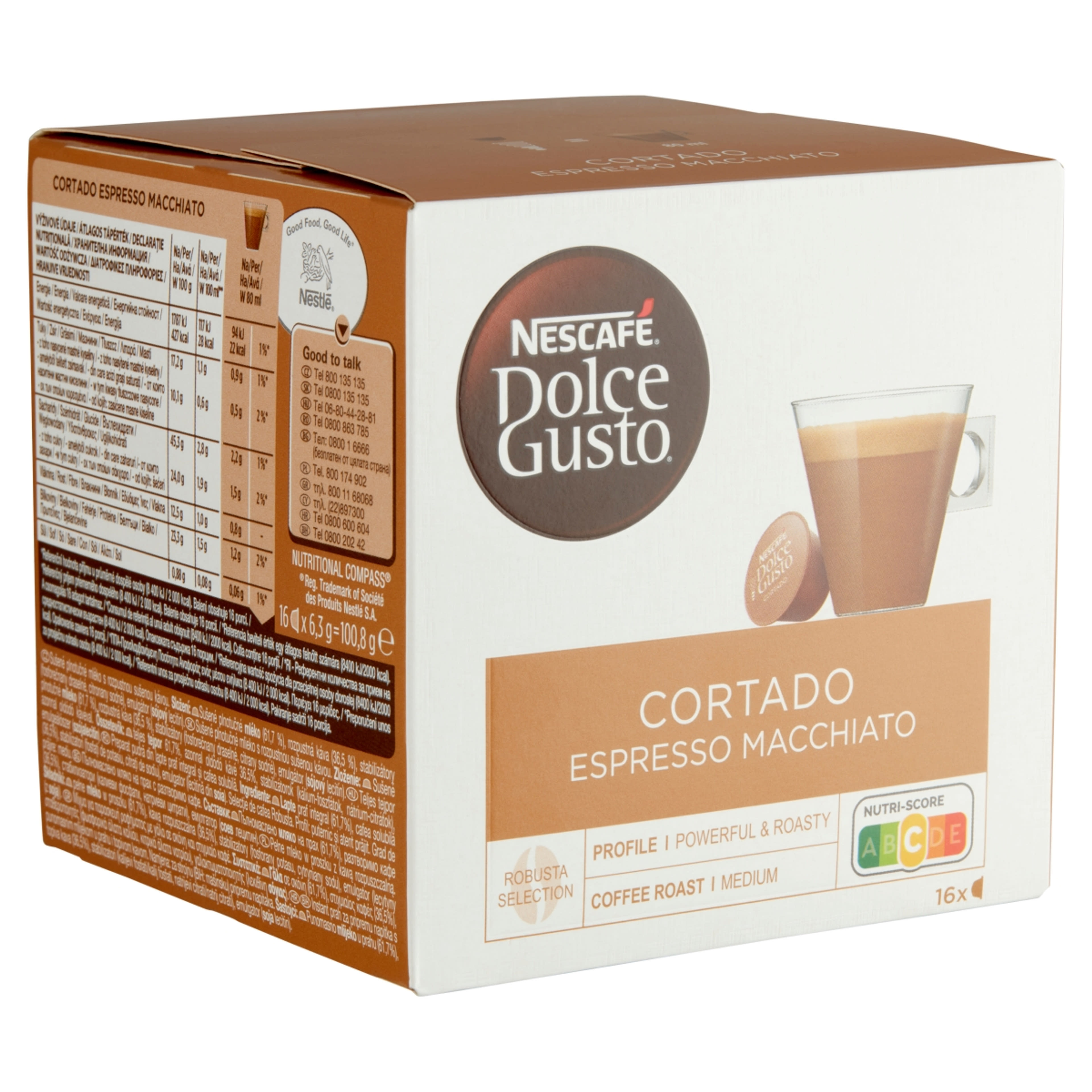 Nescafé Cortado Dolce Gusto kávékapszula - 16 db-2