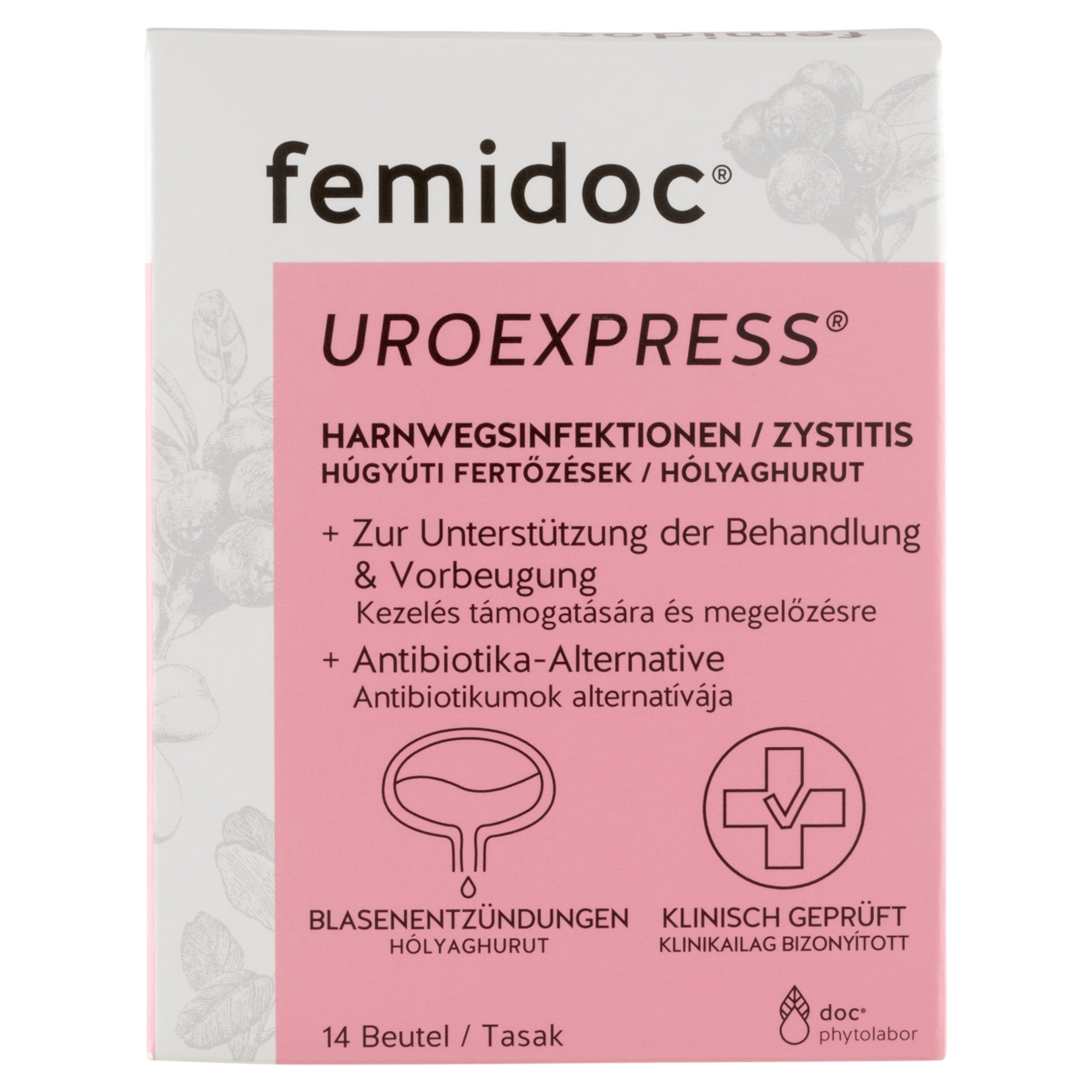 Femidoc Uroexpress por - 14 db