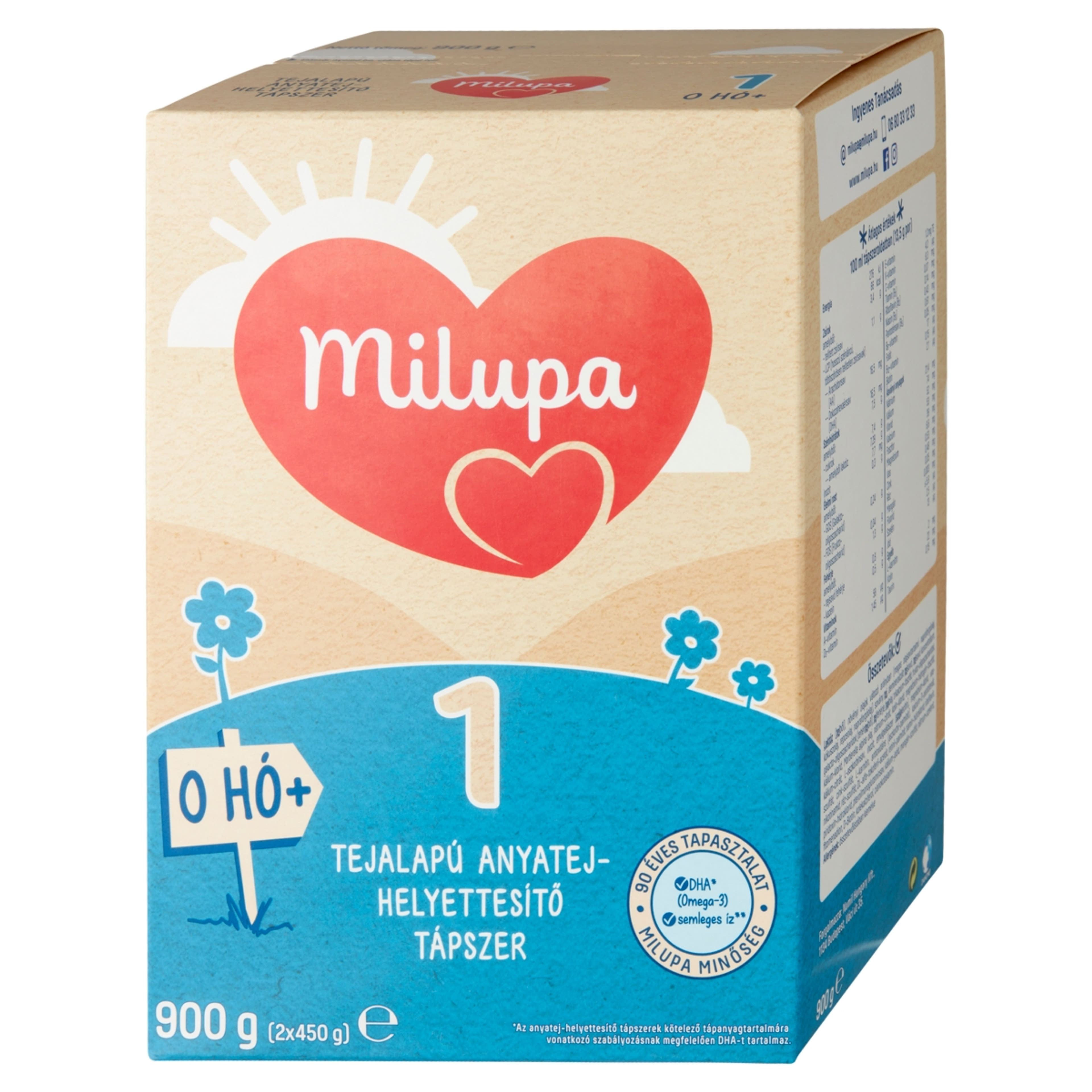 Milupa 1 tápszer 0 hónapos kortól - 900 g-3