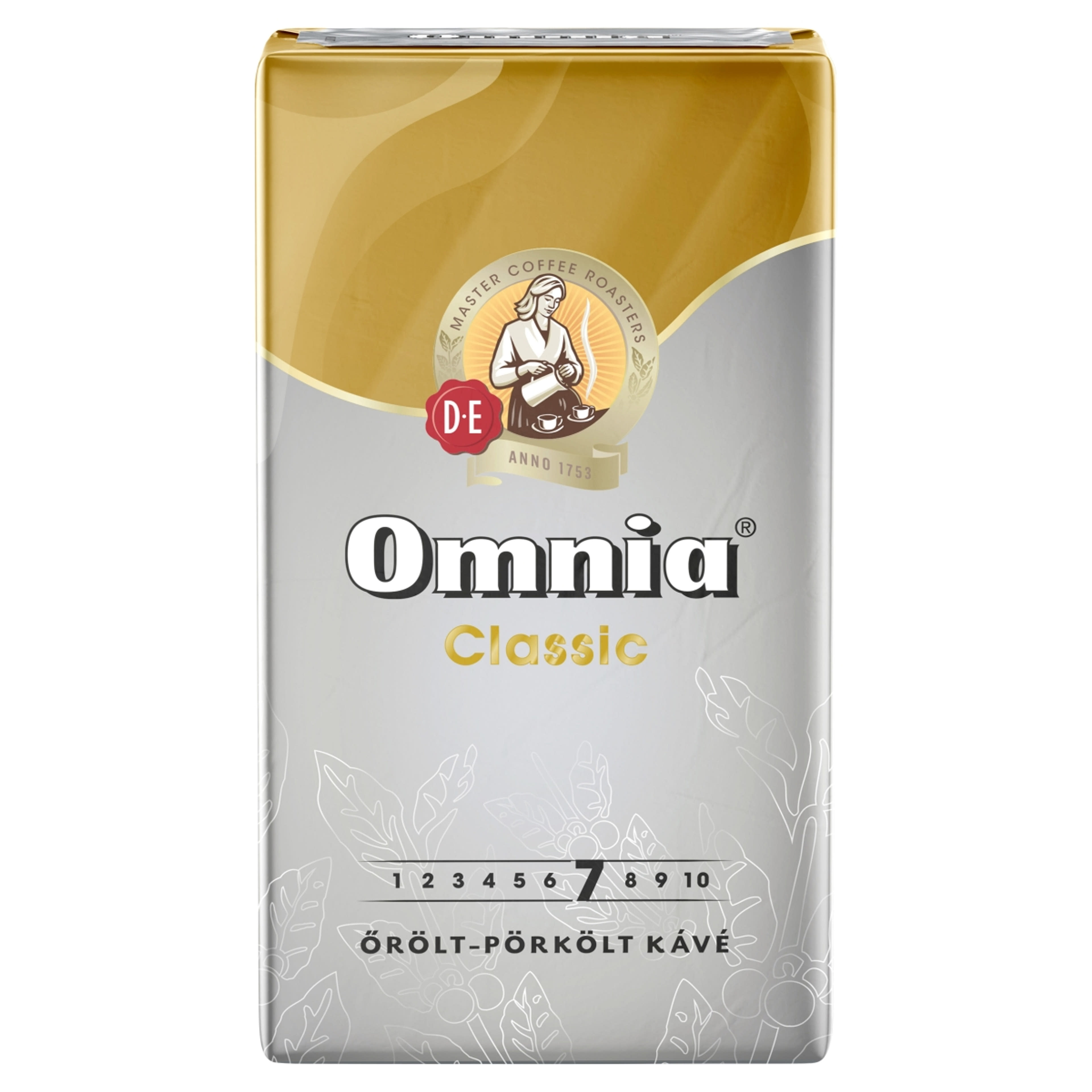 Douwe Egberts Omnia Classic eredeti pörkölésű kávé - 250 g