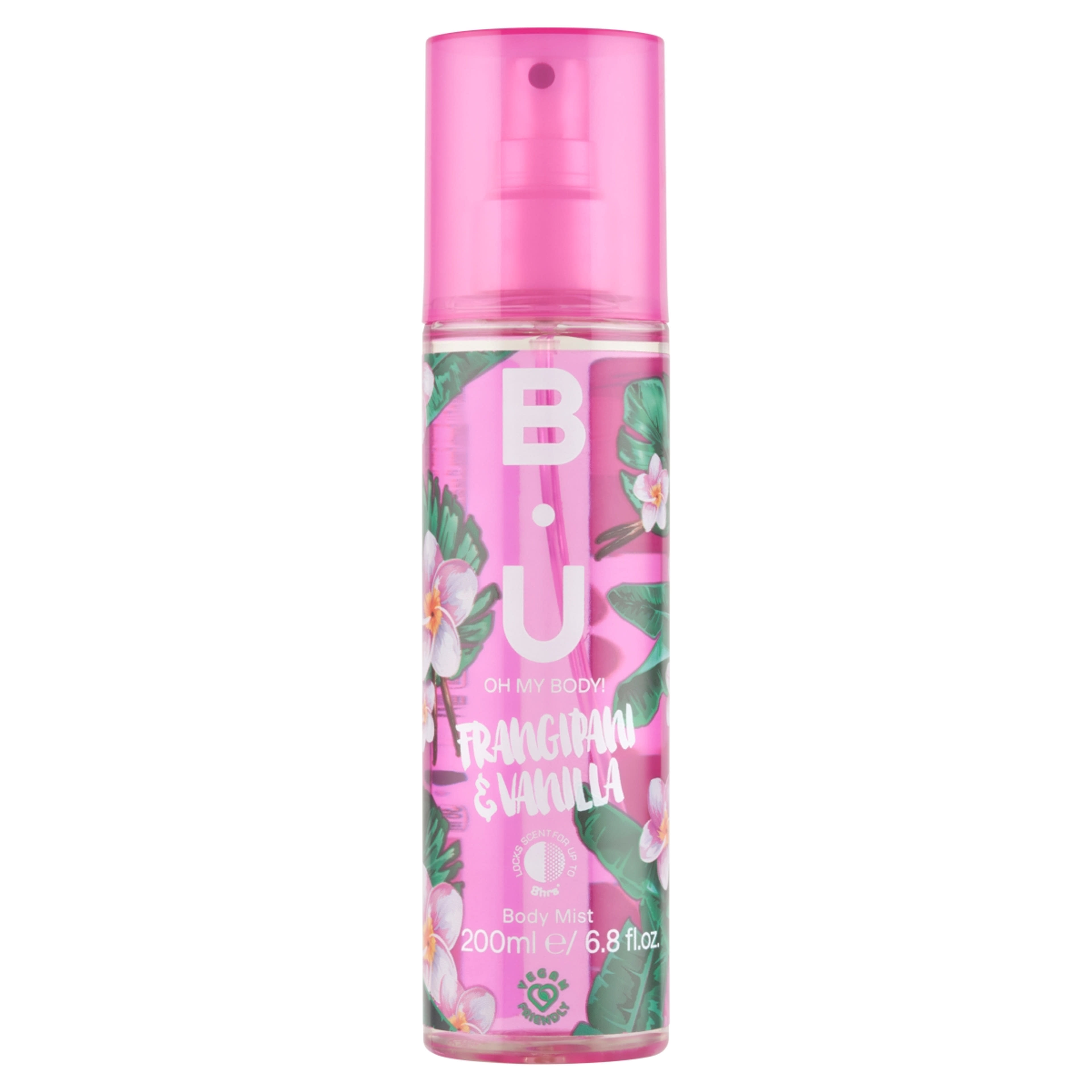 B.U. Frangipani & Vanilla illatos testpermet - 200 ml