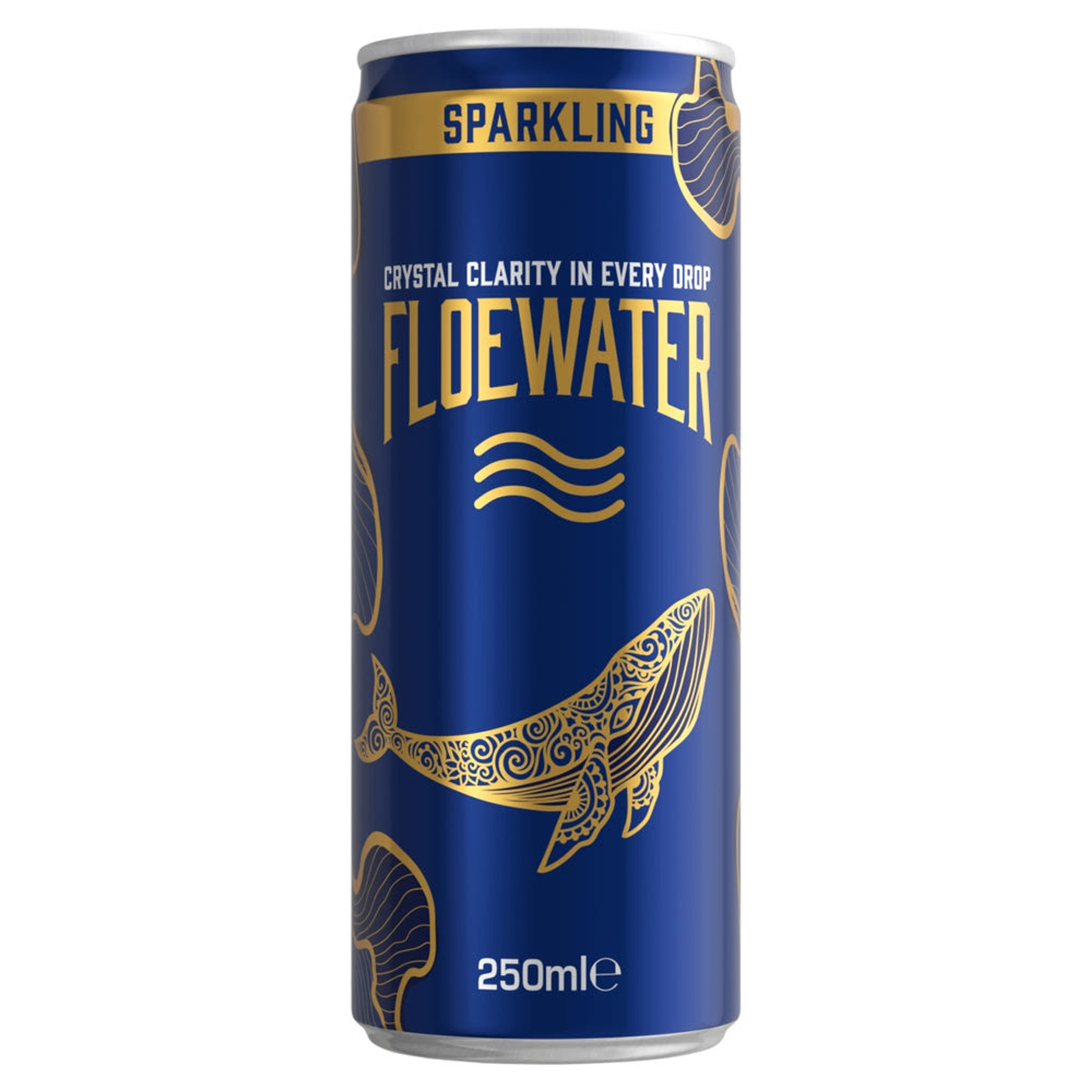 Floewater Sparkling duplán szűrt ívóvíz - 250 ml