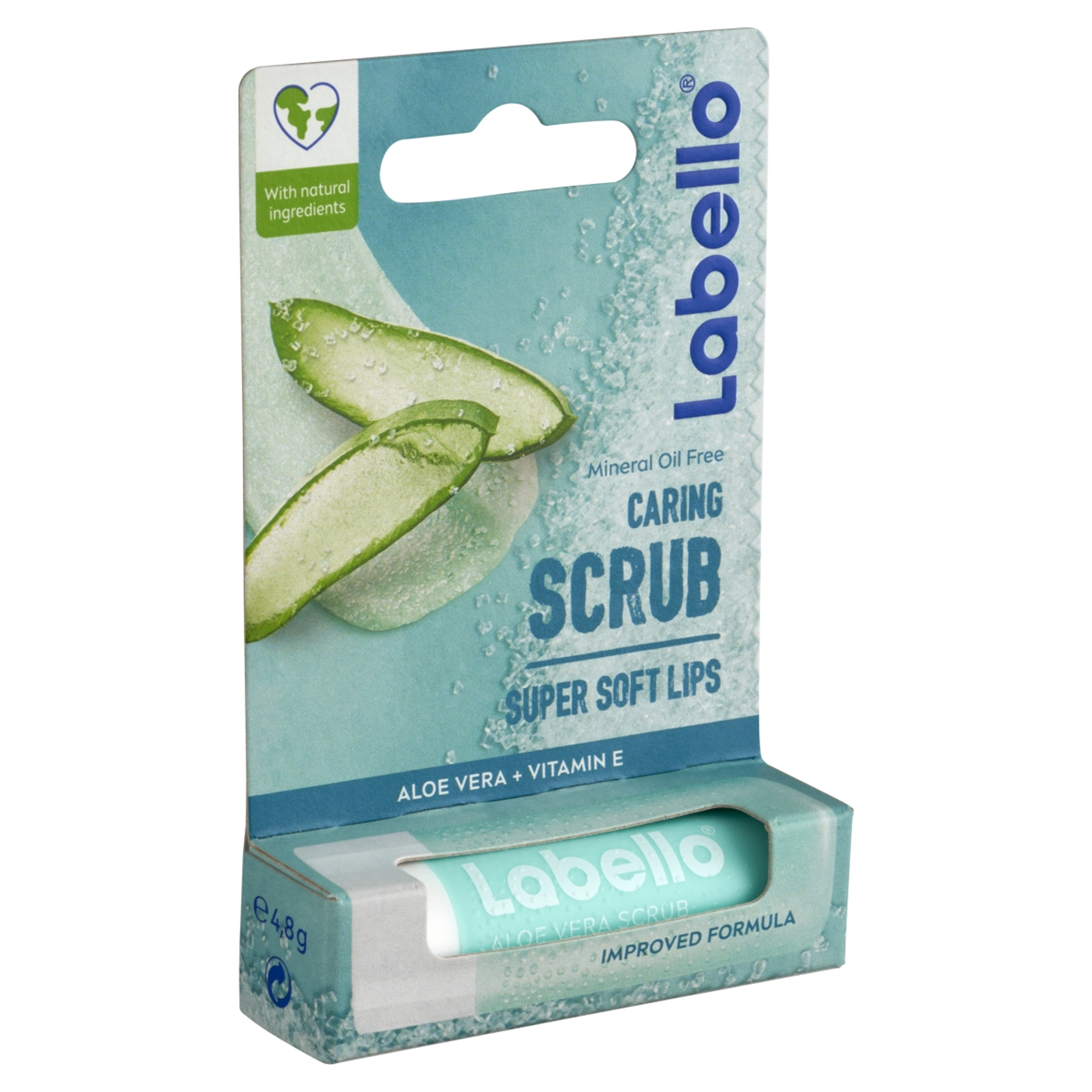 Labello ajakápoló radírozó aloe vera - 4,8 g-2