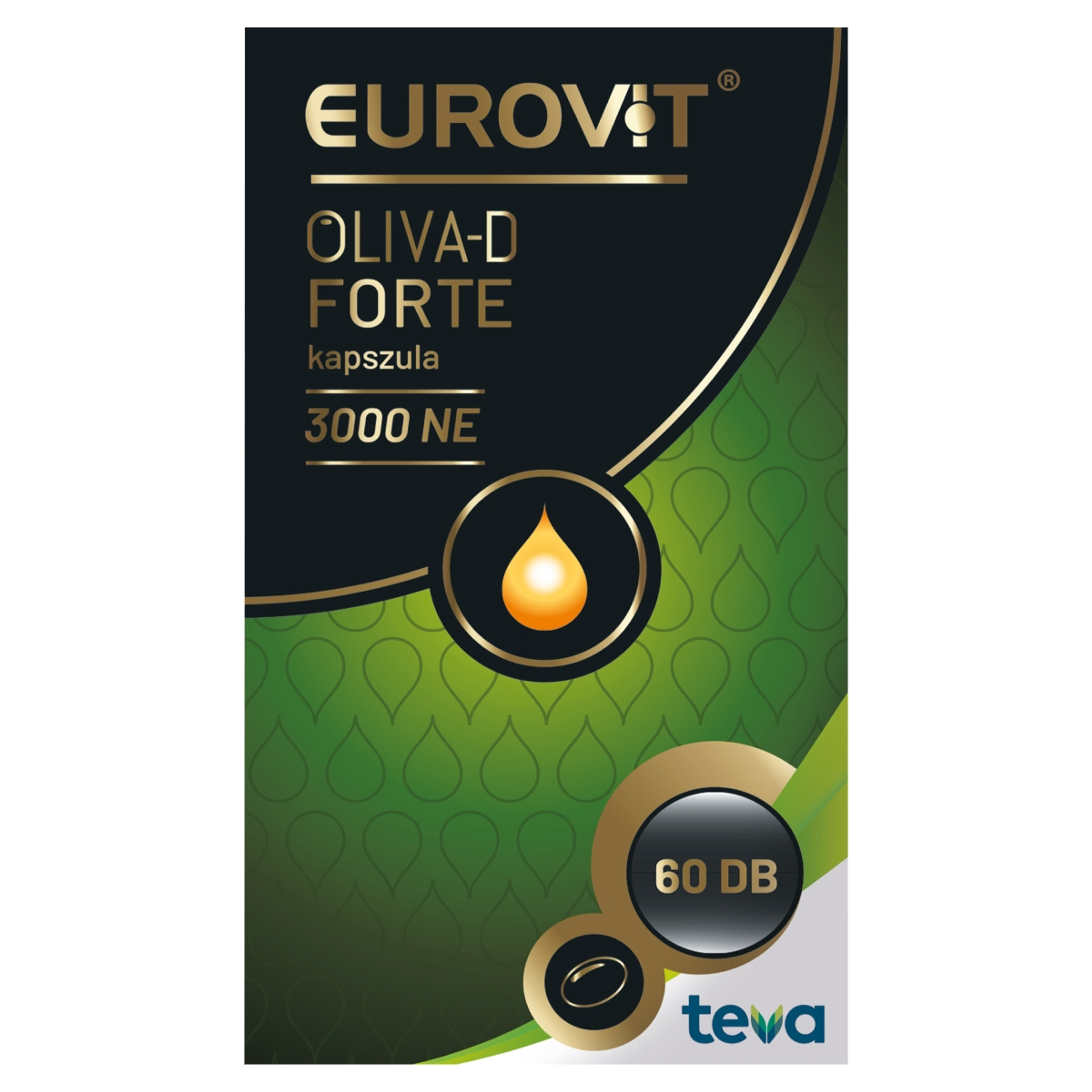 Eurovit Oliva-D 3000 NE kapszula - 60 db-1