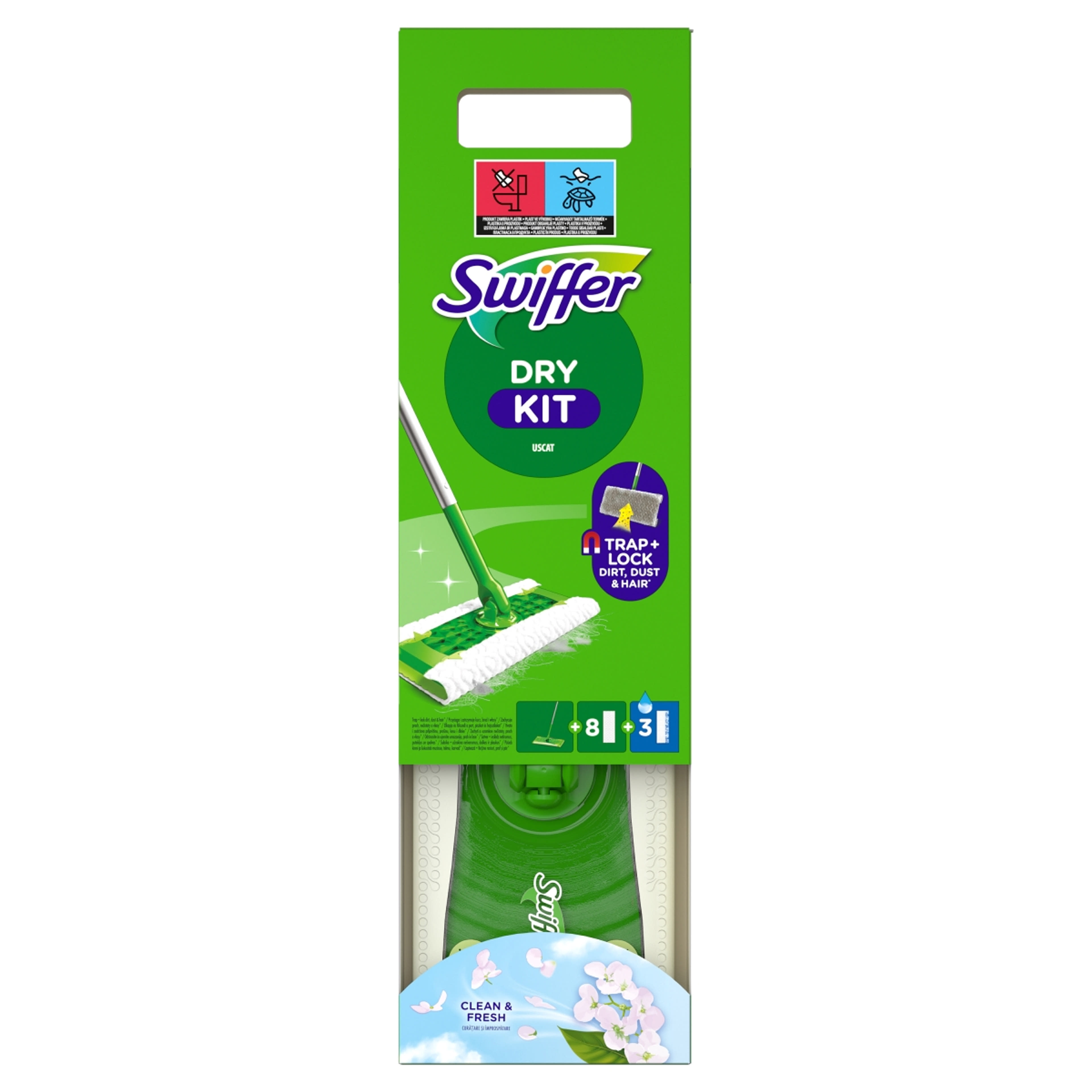 Swiffer Sweeper kezdőszett száraz+nedves - 1 db-1