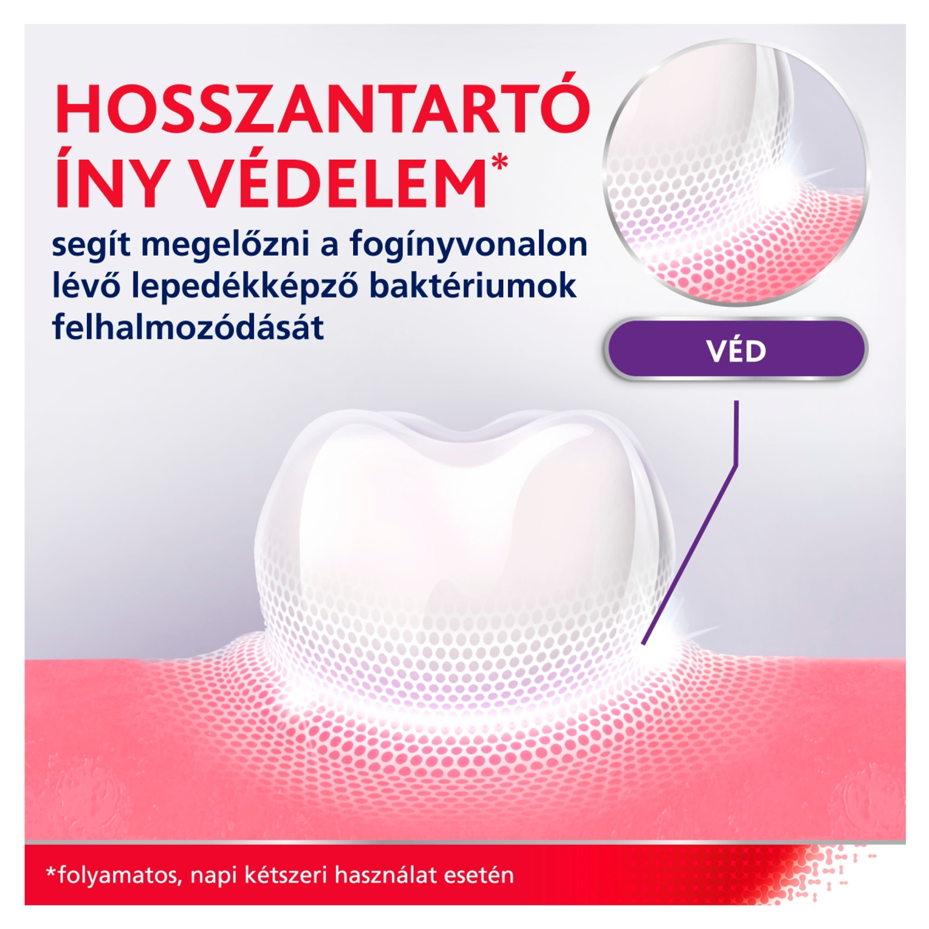 Parodontax Gum Strengthen & Protect Icy Mint alkoholmentes fluoridos szájvíz - 500 ml-3