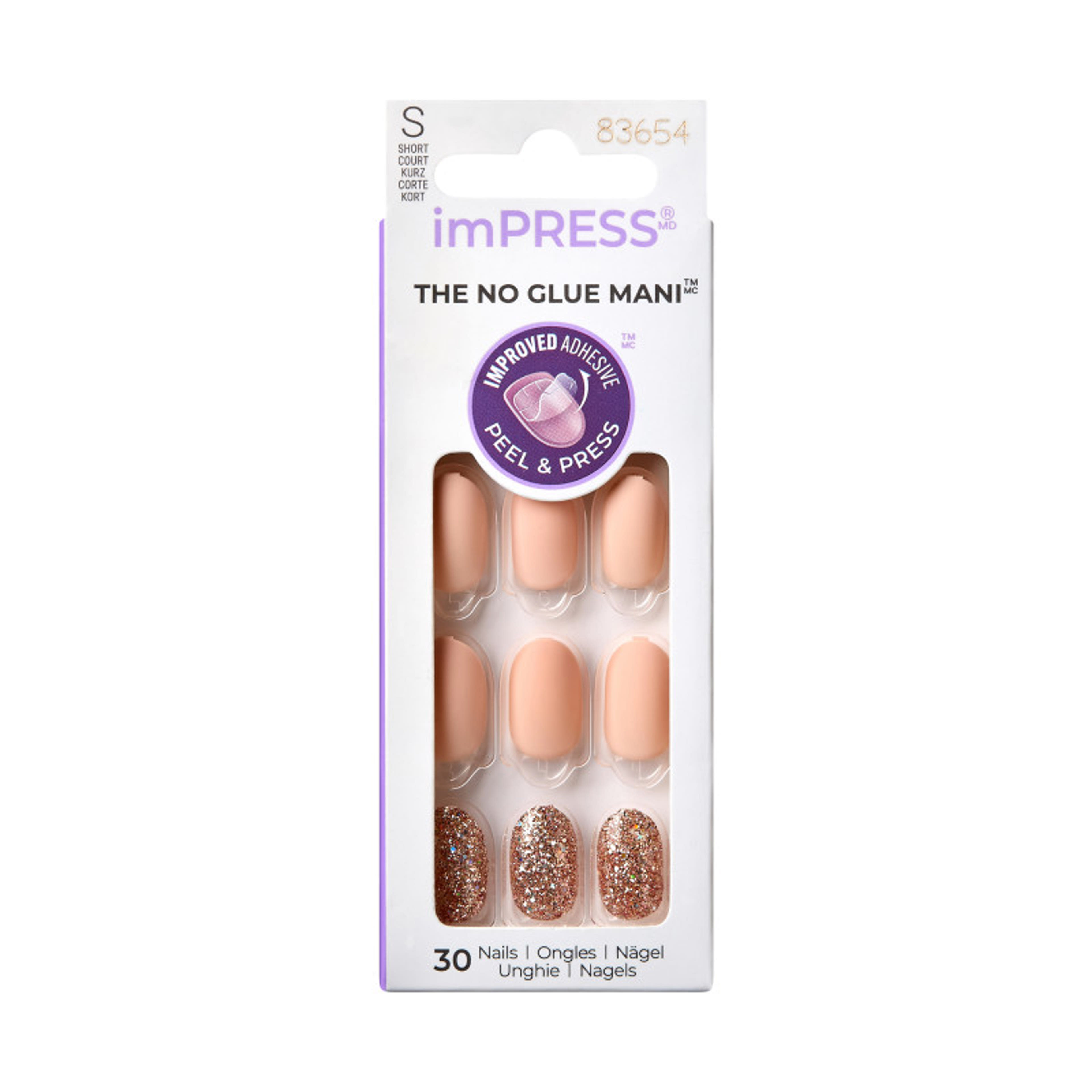 Kiss Impress műköröm /Evanesce - 1 db