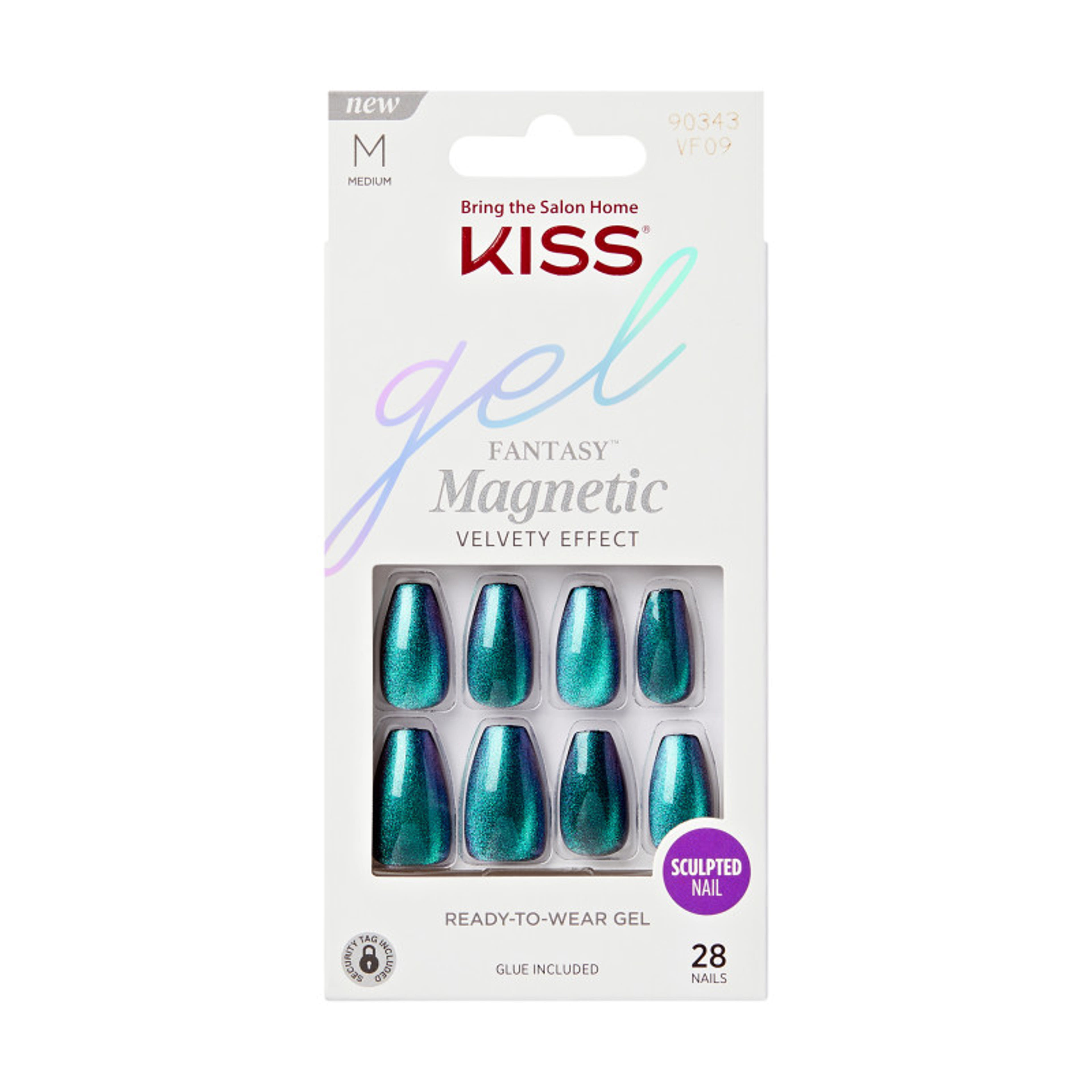 Kiss Gel Fantasy Magnetic műköröm /Chameleon - 1 db