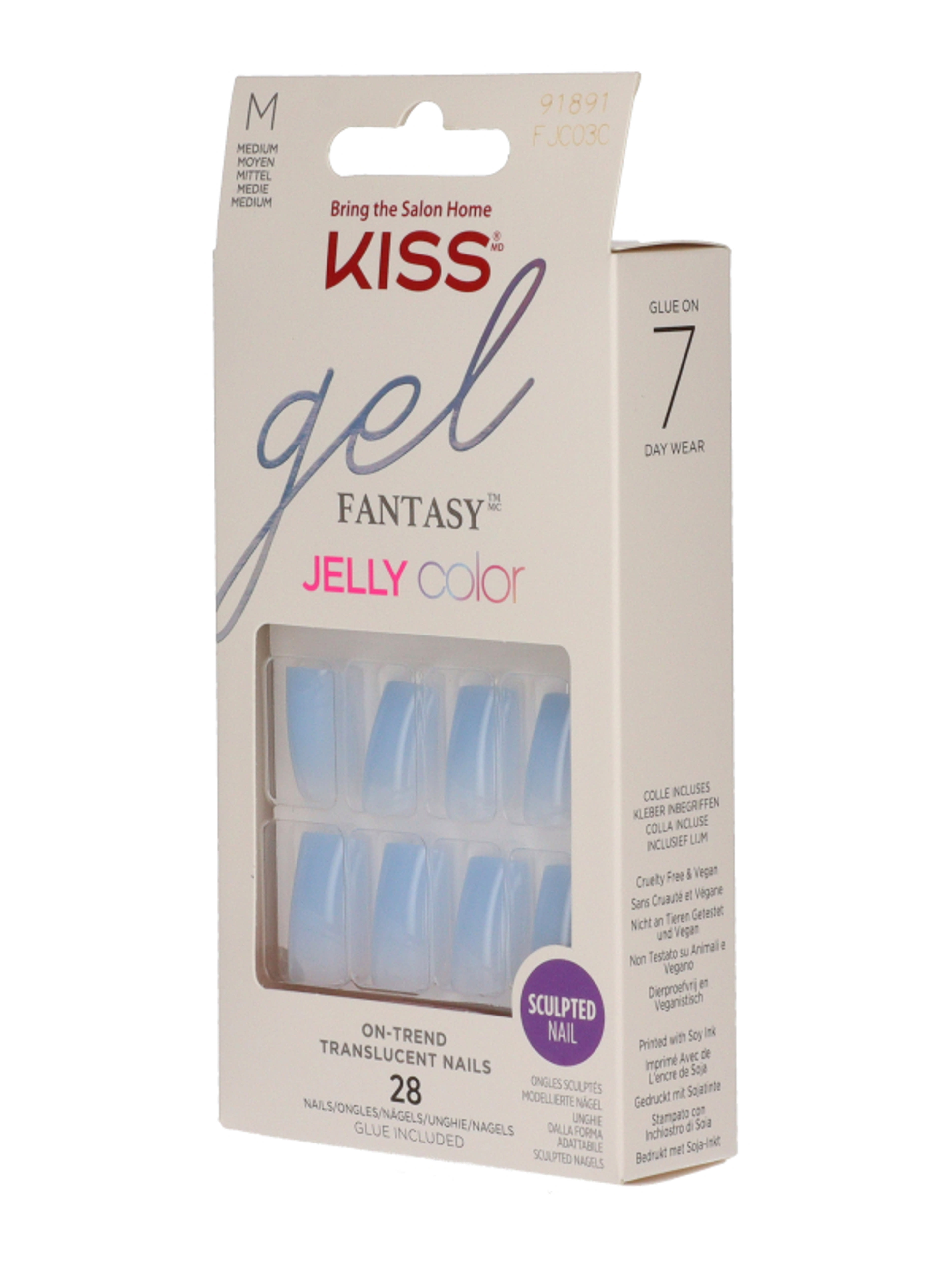 Kiss Jelly Fantasy Nails műköröm /Jelly Crushin - 1 db-2