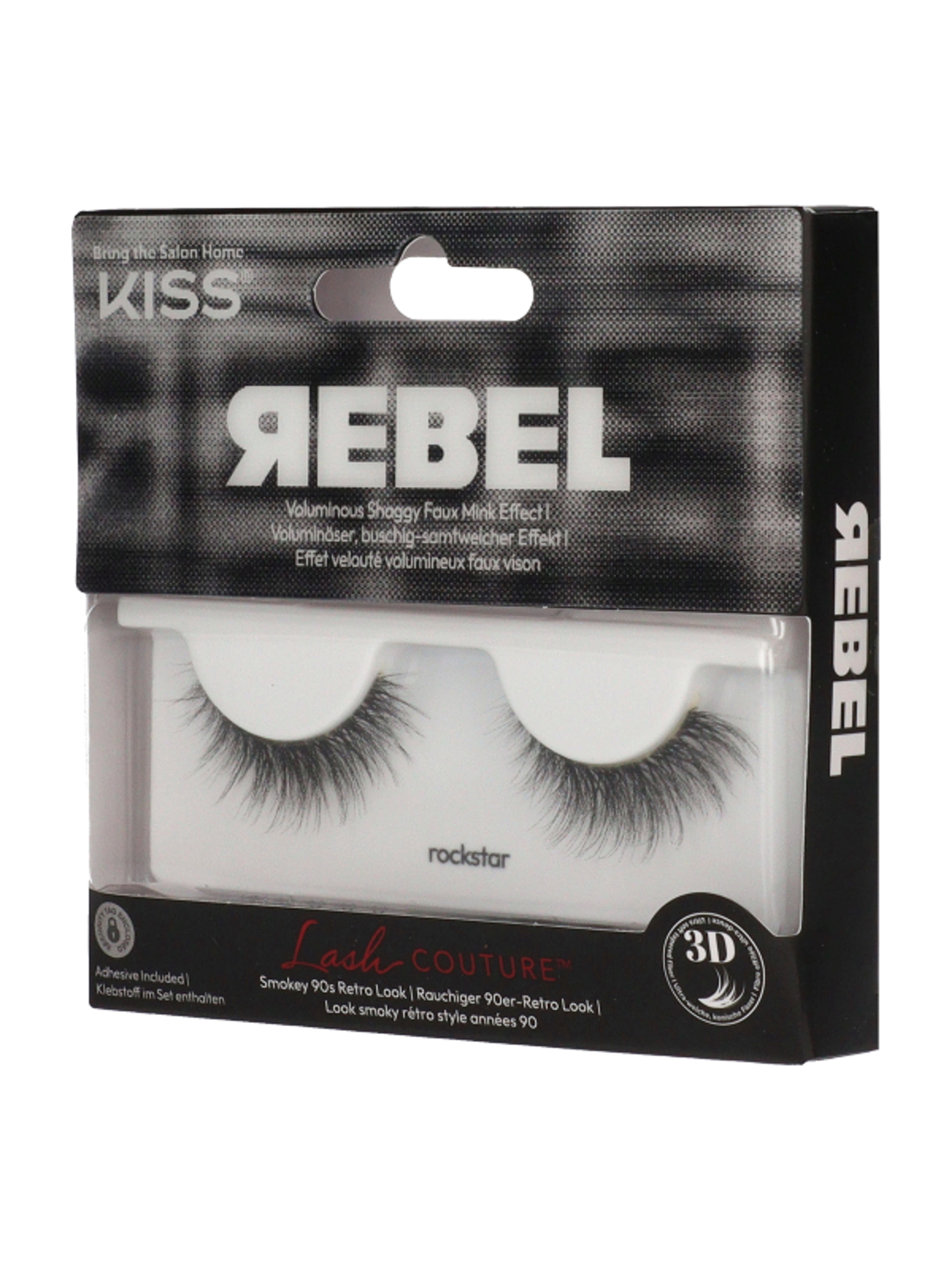 Kiss Lash Couture Rebel Collention műszempilla /03 - 1 db-2