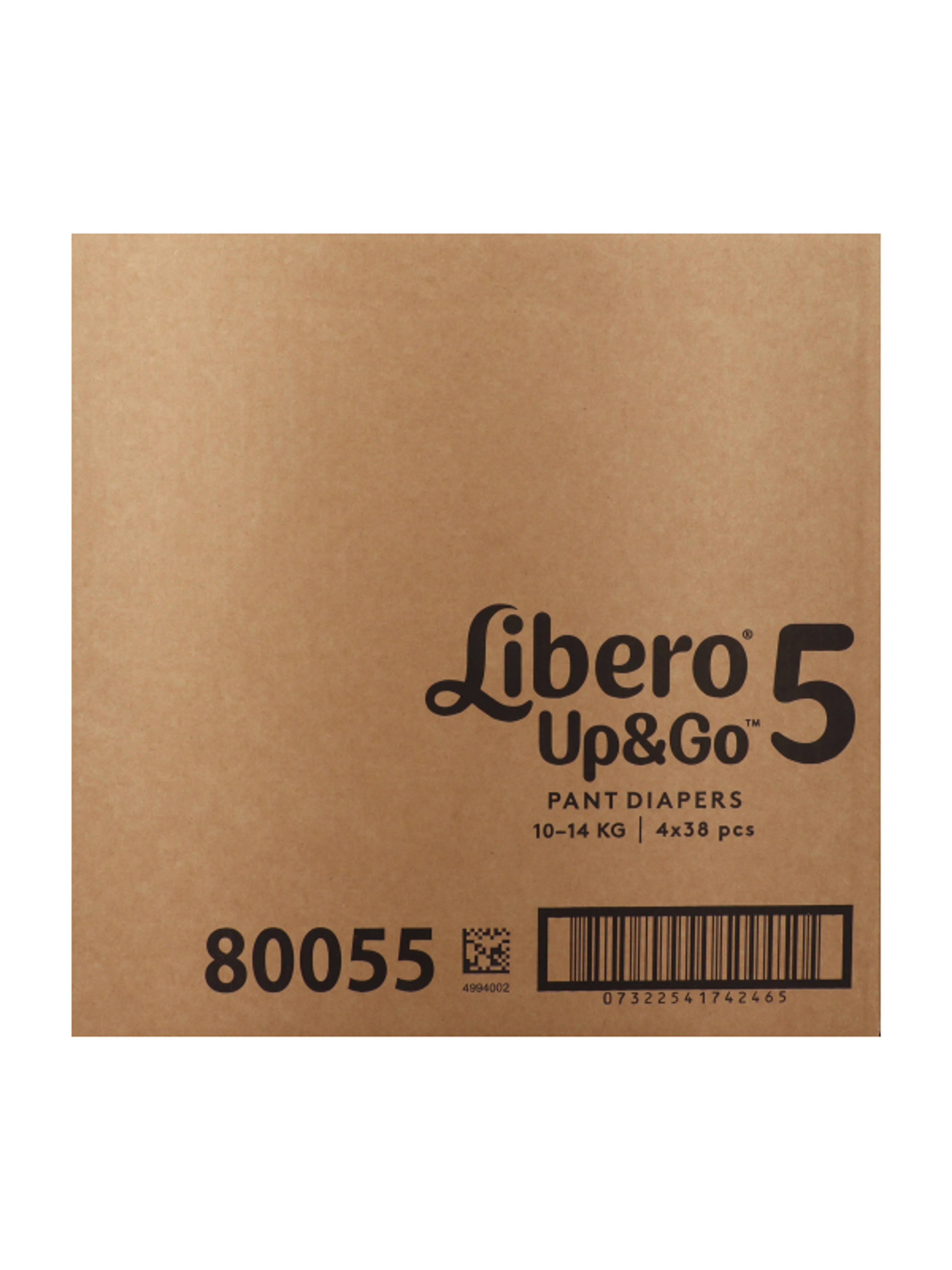 Libero Up&Go Mega Pack bugyipelenka 5-ös 10-14 kg - 152 db-2