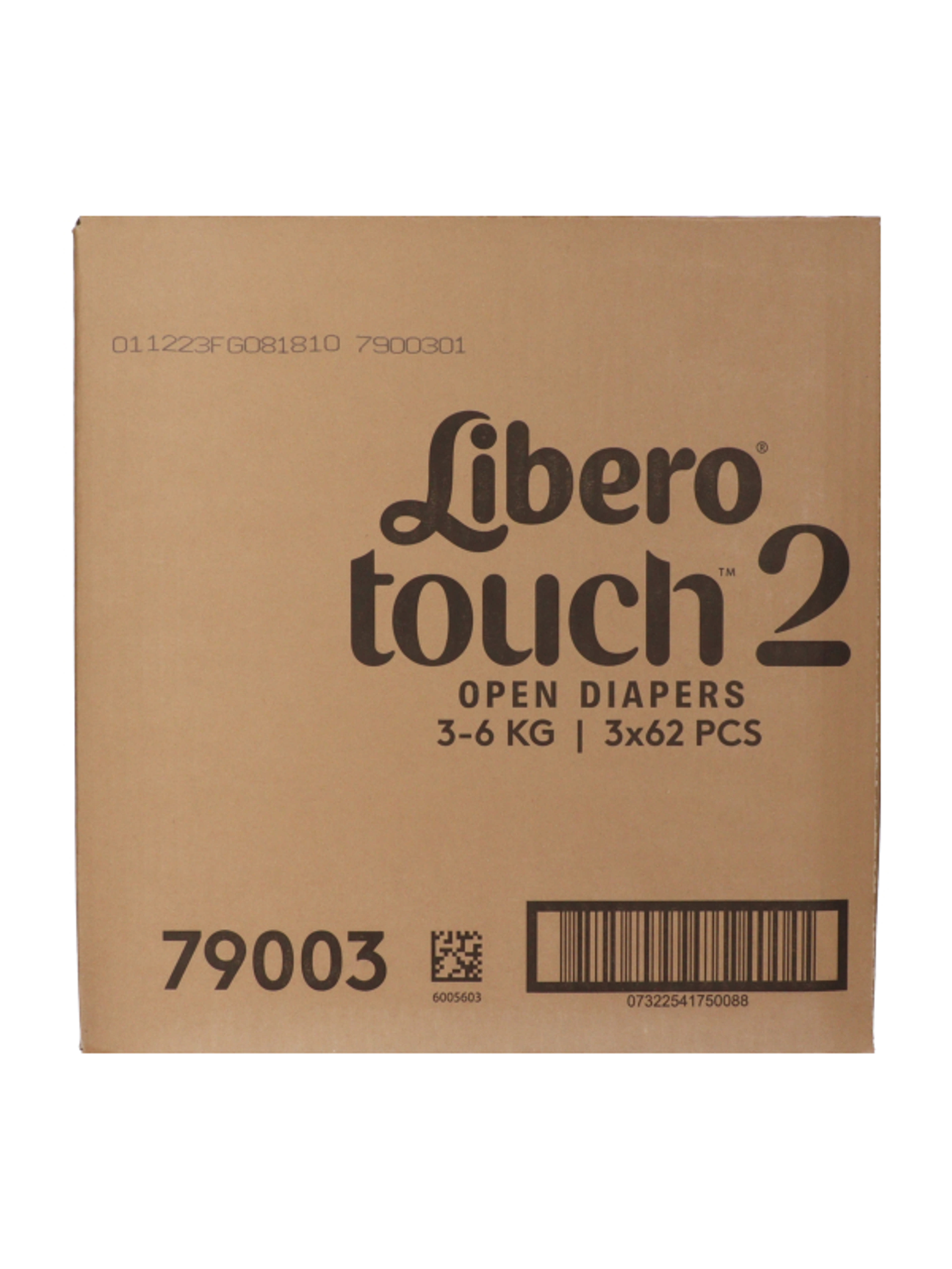Libero Touch nadrágpelenka méret:2 3-6 kg - 186 db-2