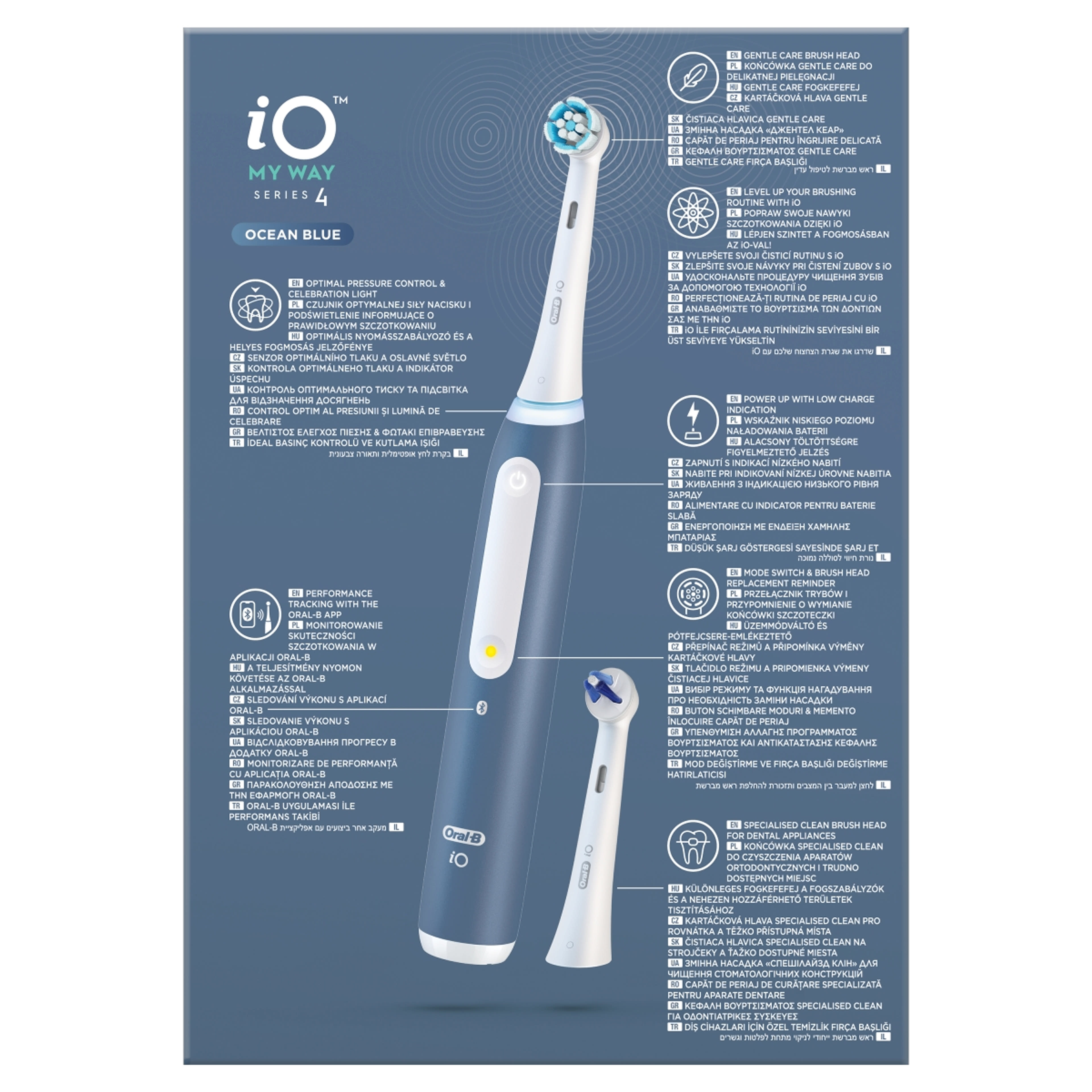 Oral-B iO Teens elektromos fogkefe - 1 db-5