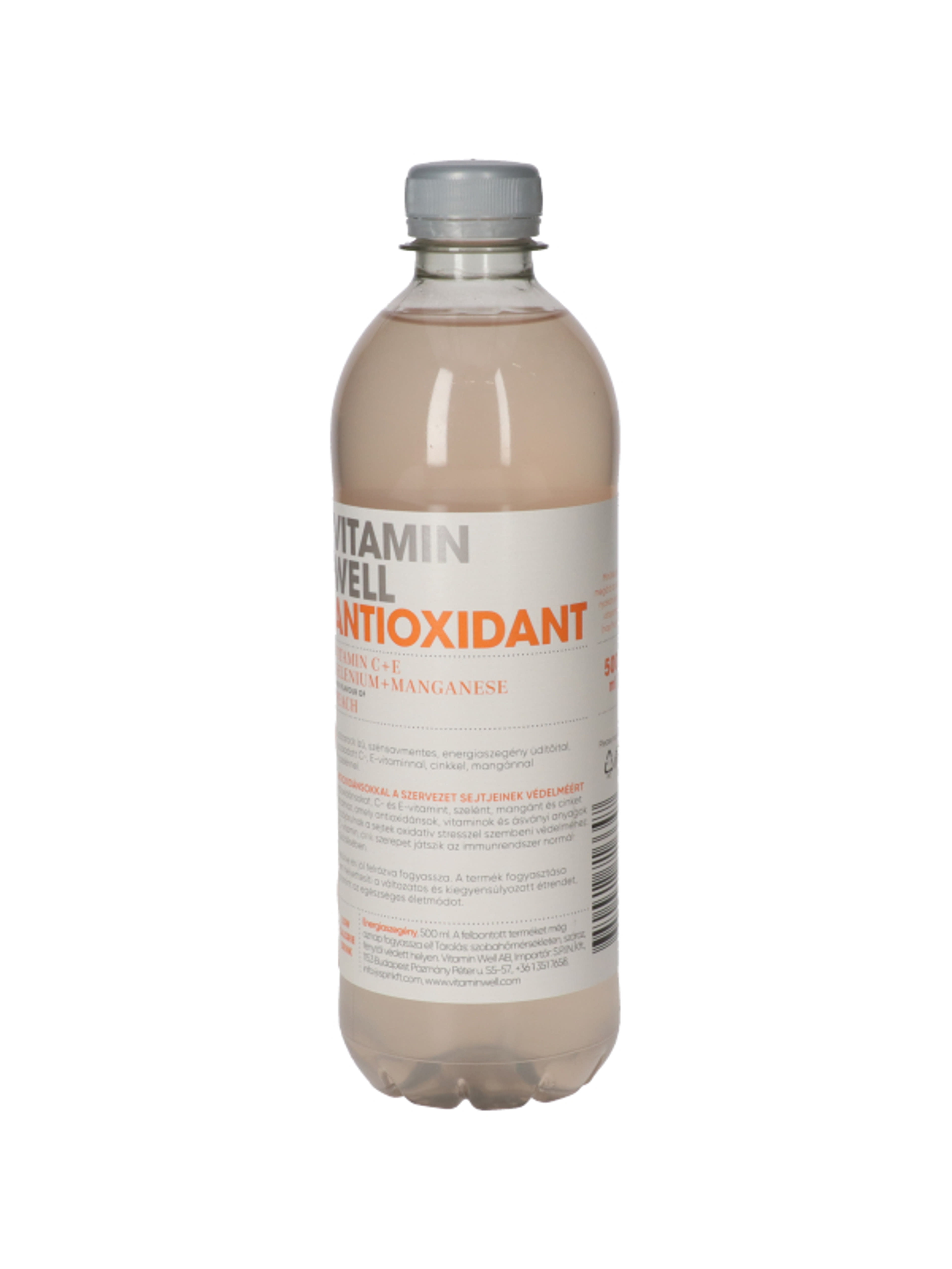 Vitamin Well Antioxidant őszibarack ízű, szénsavmentes, energiaszegény üdítőital - 500 ml-4