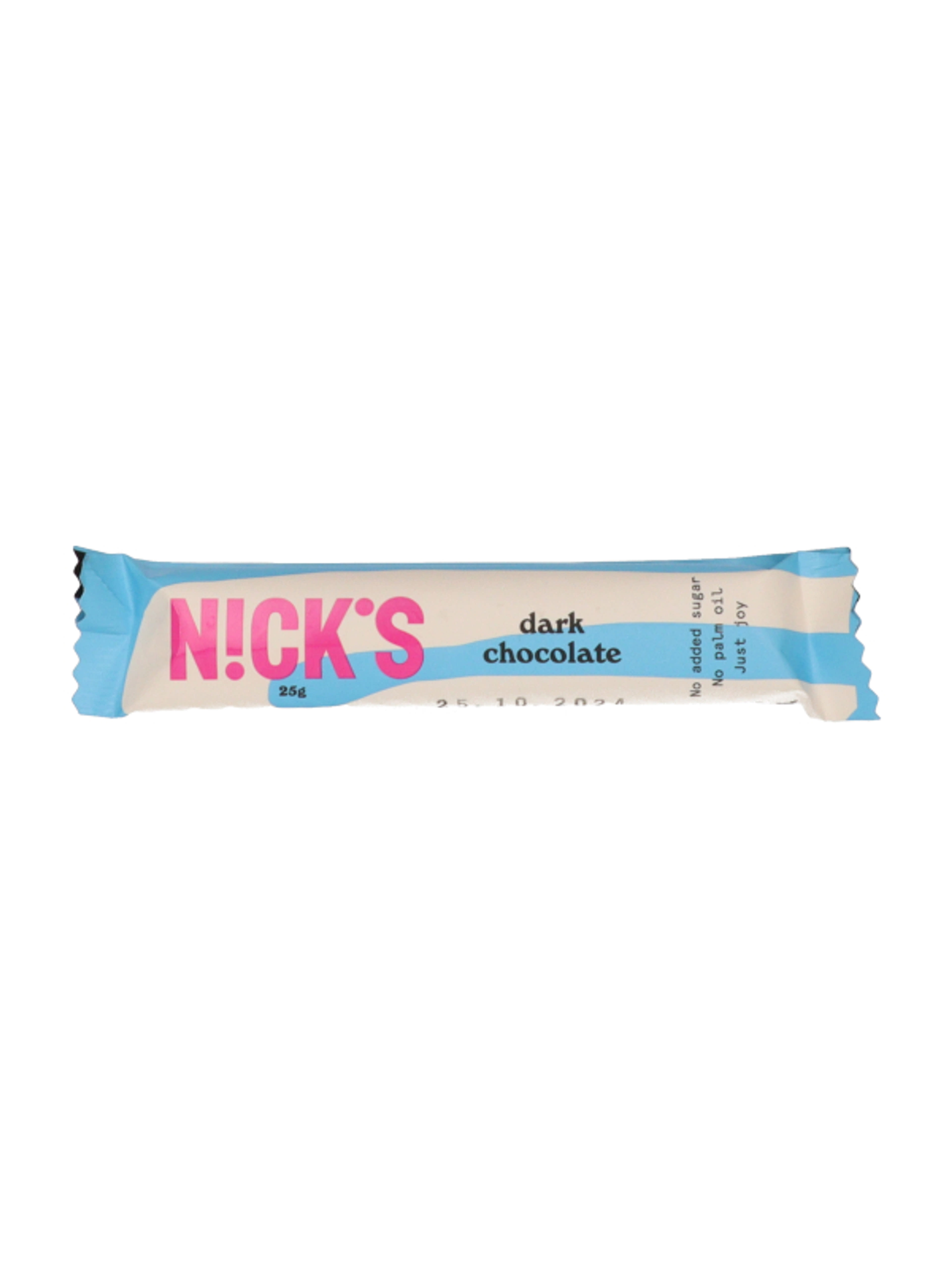 Nick's étcsokoládé szelet - 25 g