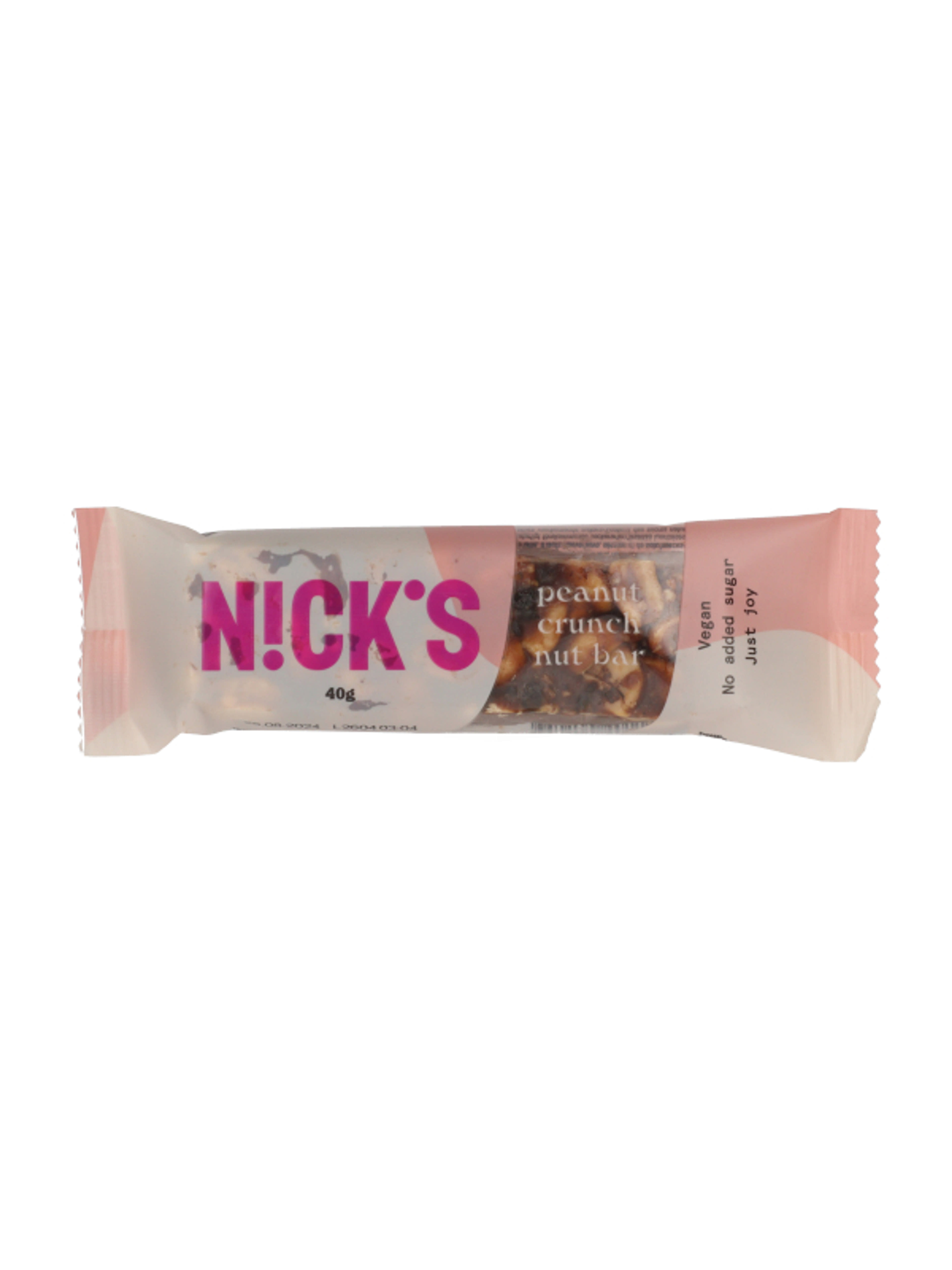 Nick's Vegán szelet mogyorós - 40 g