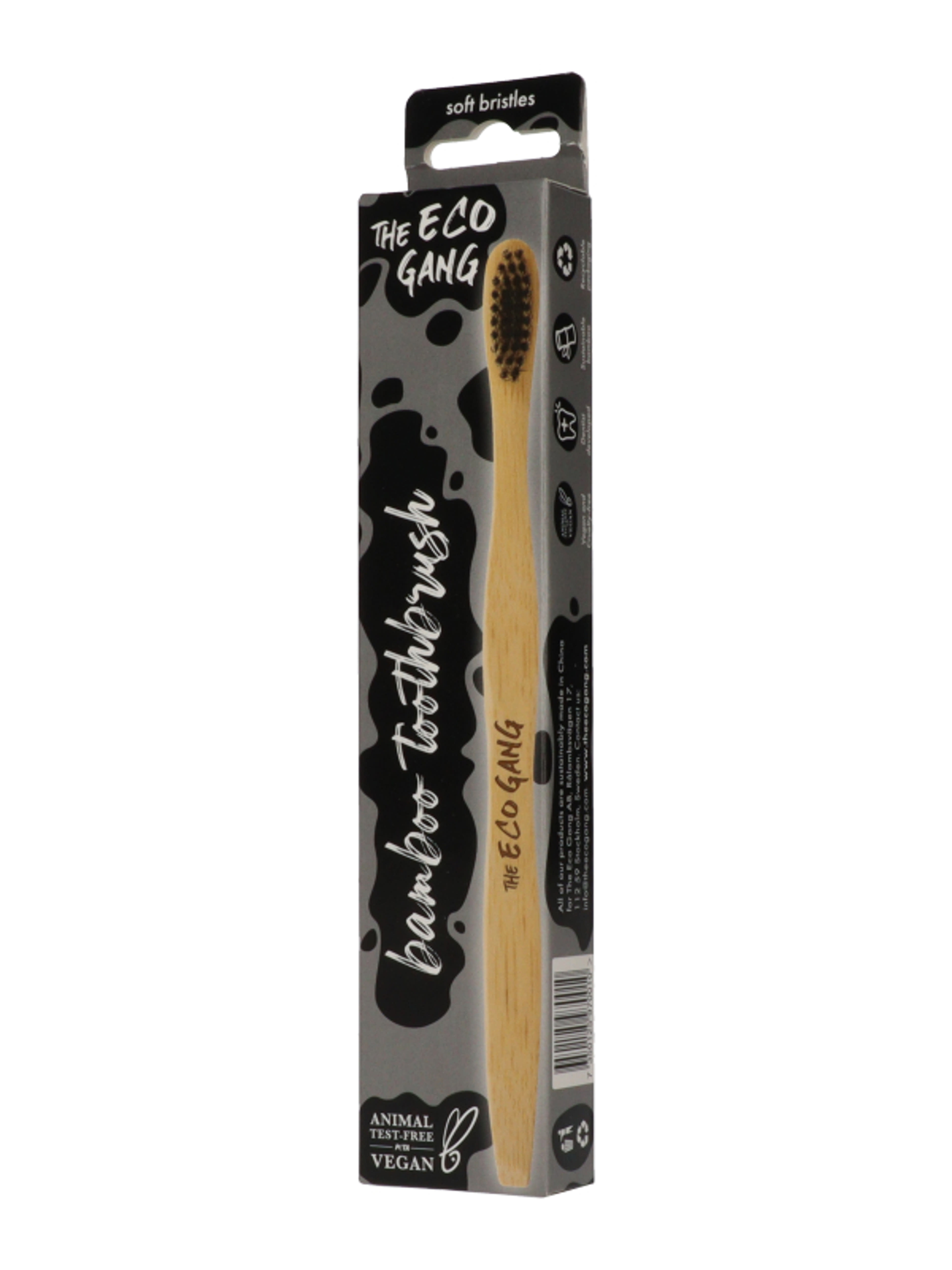 The Eco Gang bambusz soft fogkefe mix  - 1 db-2