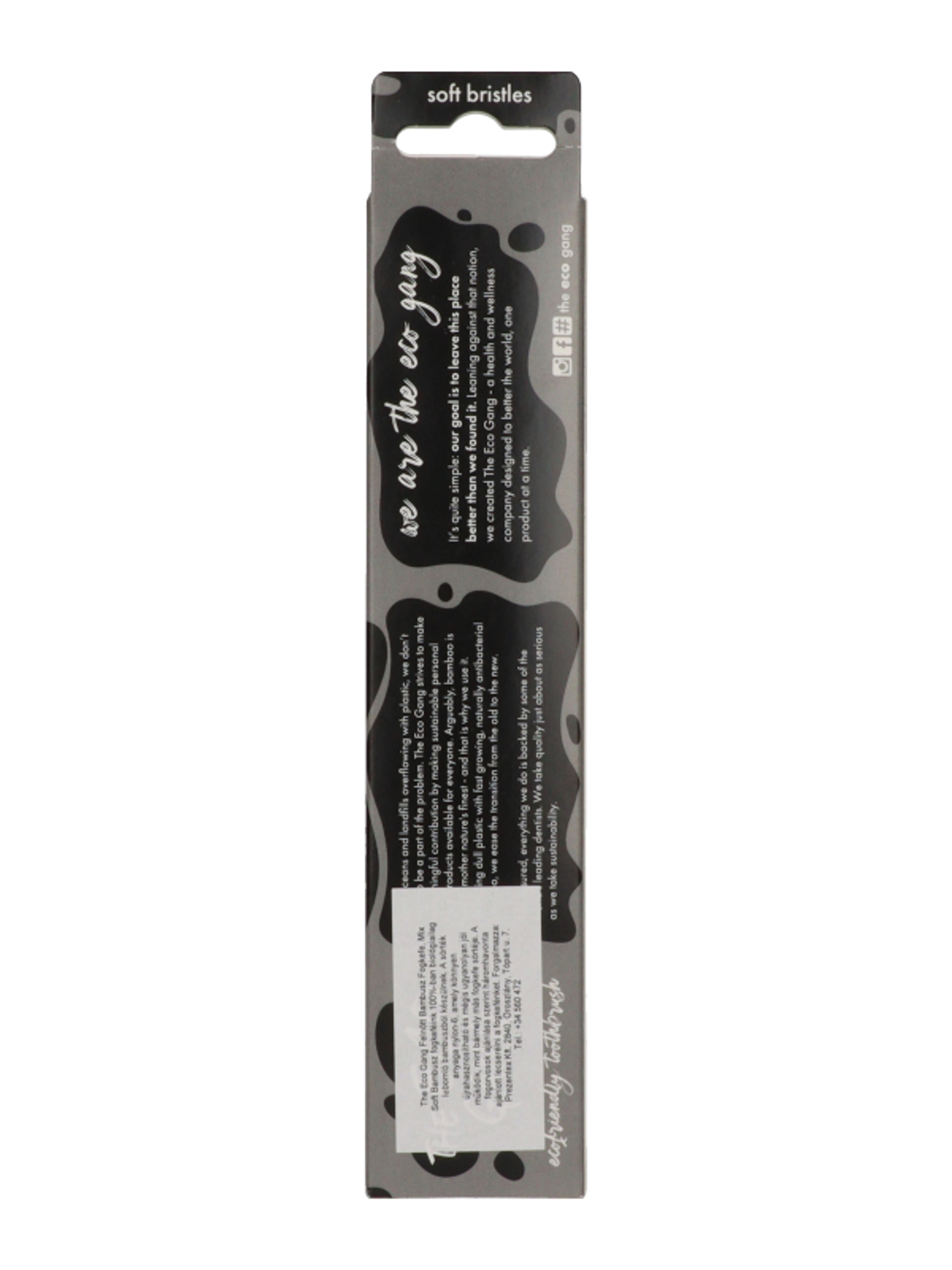 The Eco Gang bambusz soft fogkefe mix  - 1 db-3