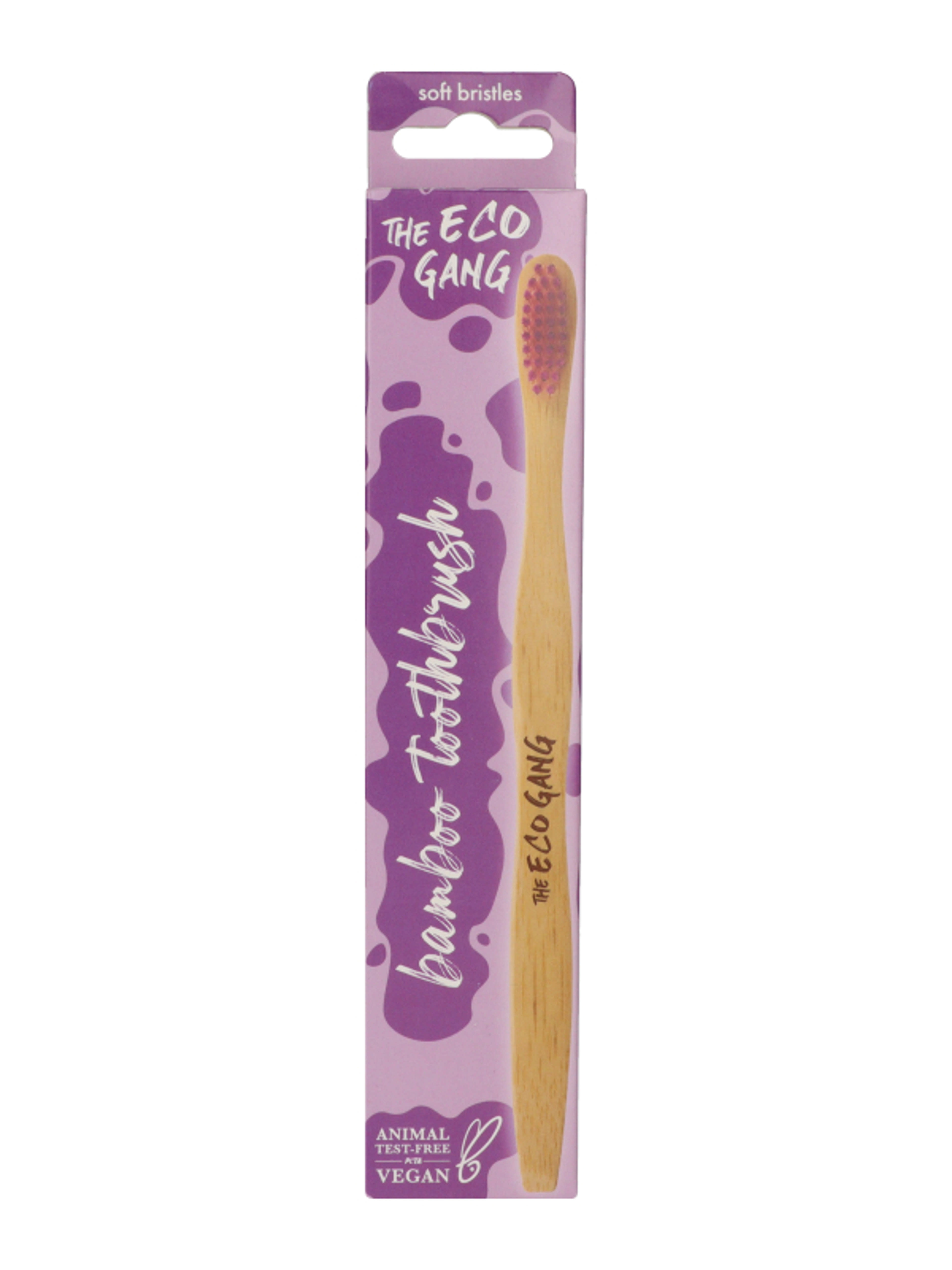 The Eco Gang bambusz soft fogkefe mix  - 1 db-4