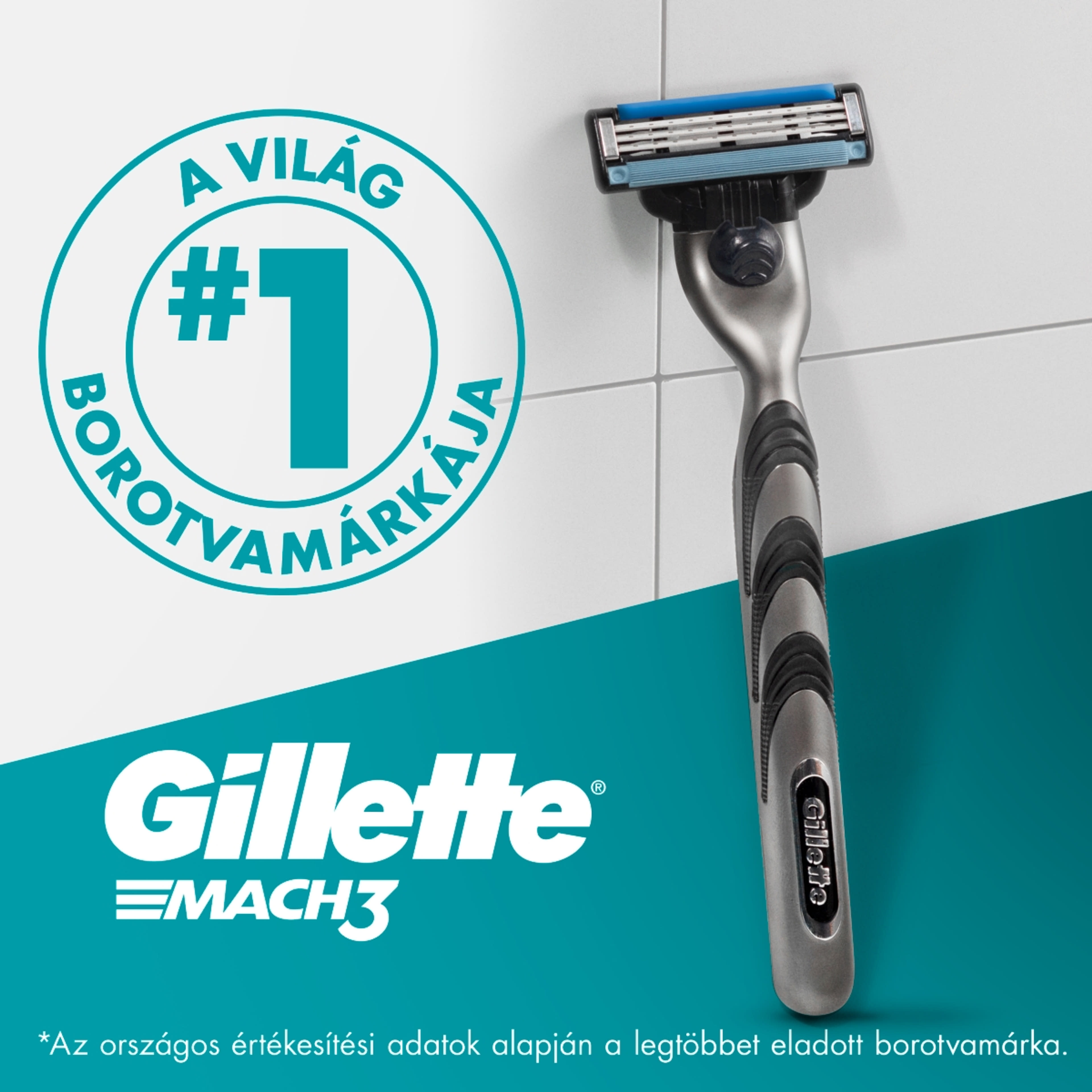 Gillette Mach3 férfi borotvabetét - 12 db-7
