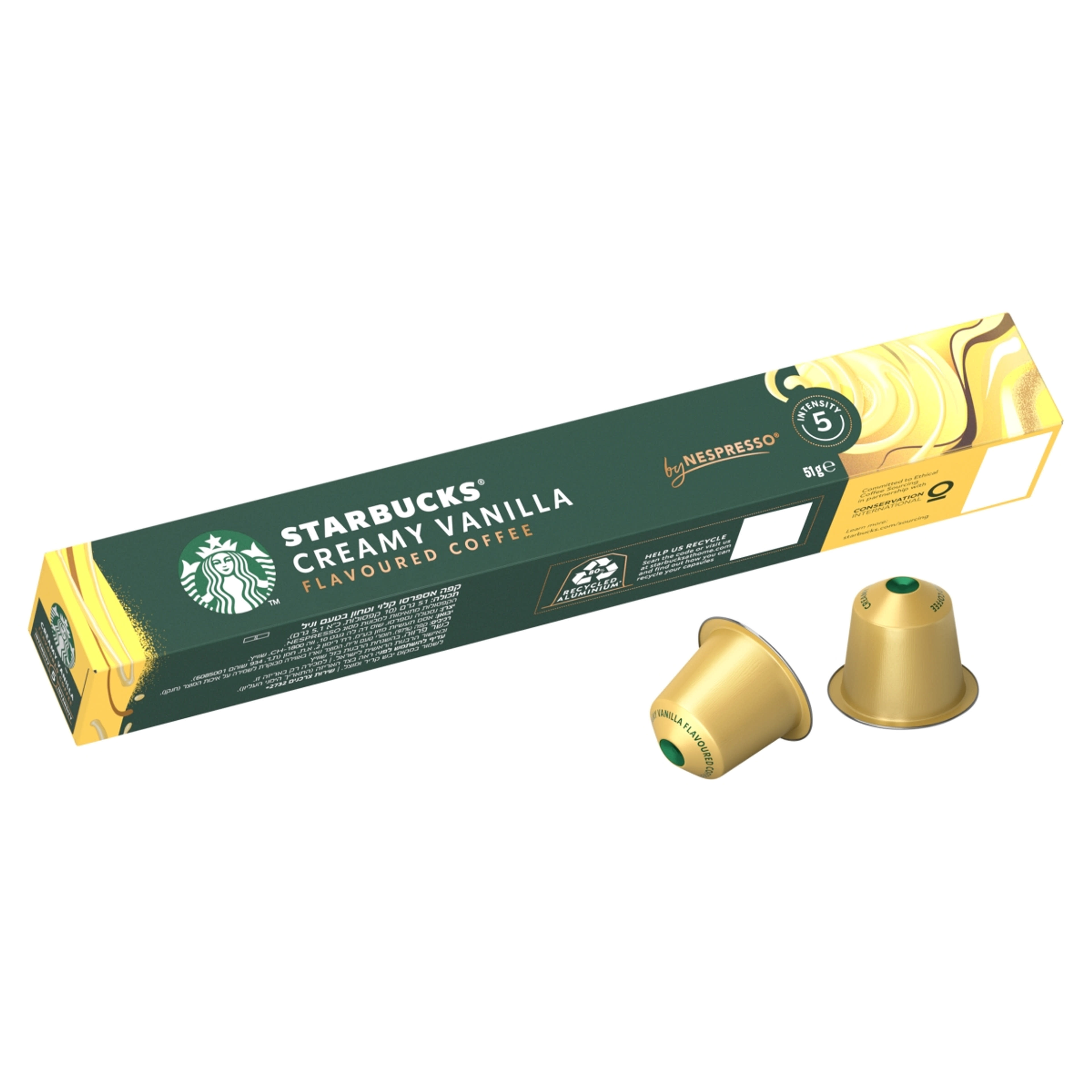 Starbucks by Nespresso Creamy Vanilla kávékapszula - 10 db-2
