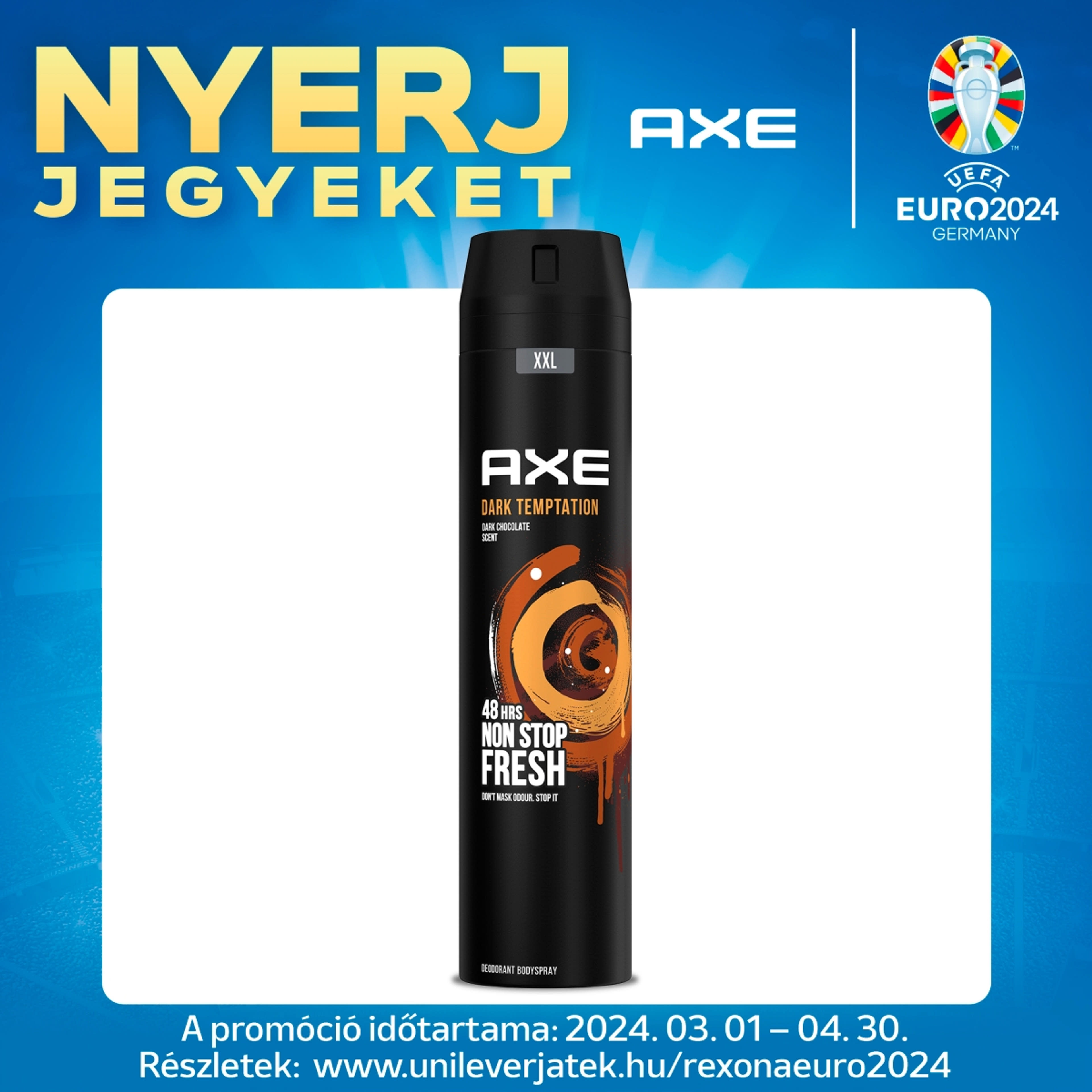 Axe Dark Temptation férfi deodorant spray - 250 ml-1