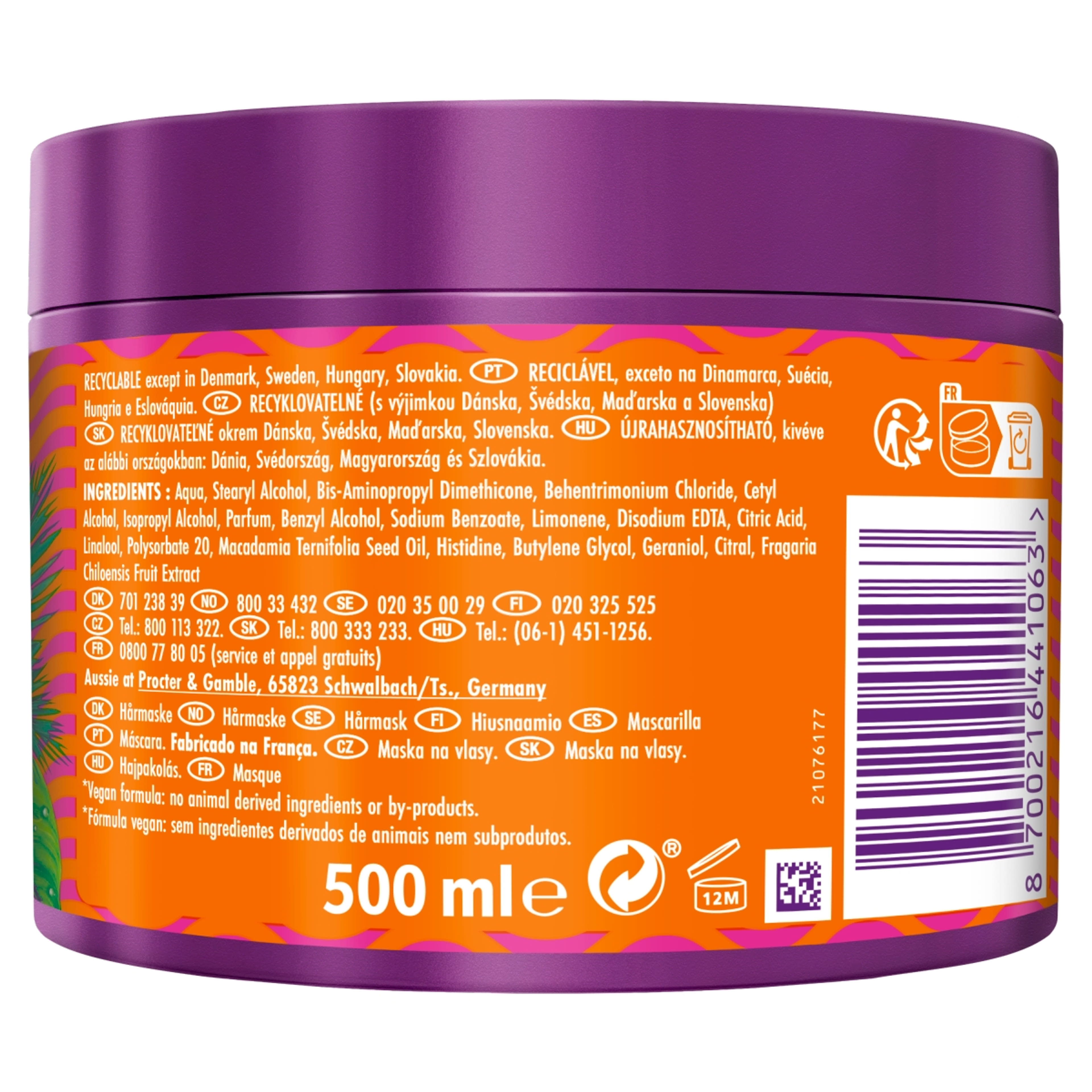 Aussie SOS Repair Masque Intensive hajpakolás - 500 ml-2