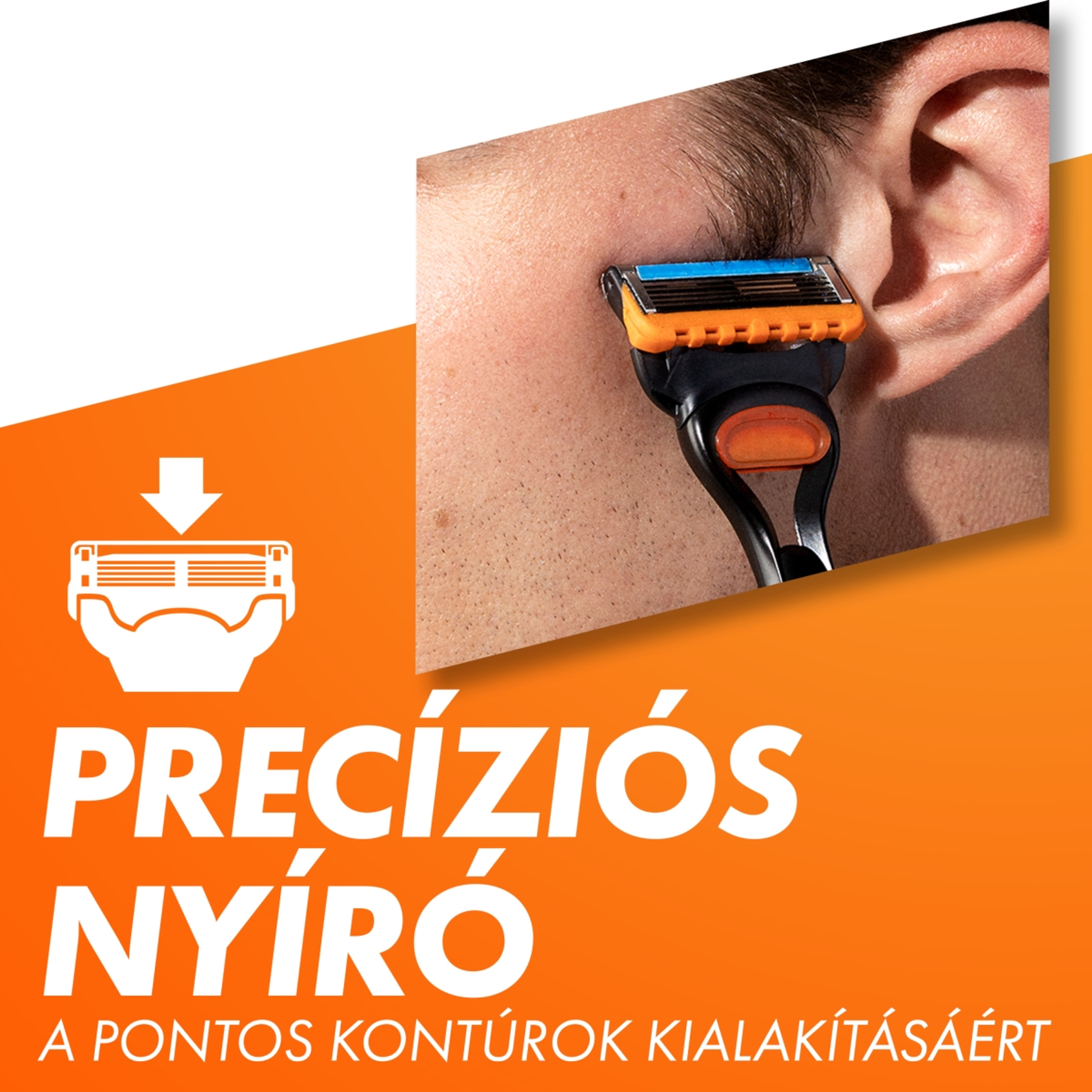 Gillette Fusion 5 pengés borotva 2 db betéttel - 1 db-6