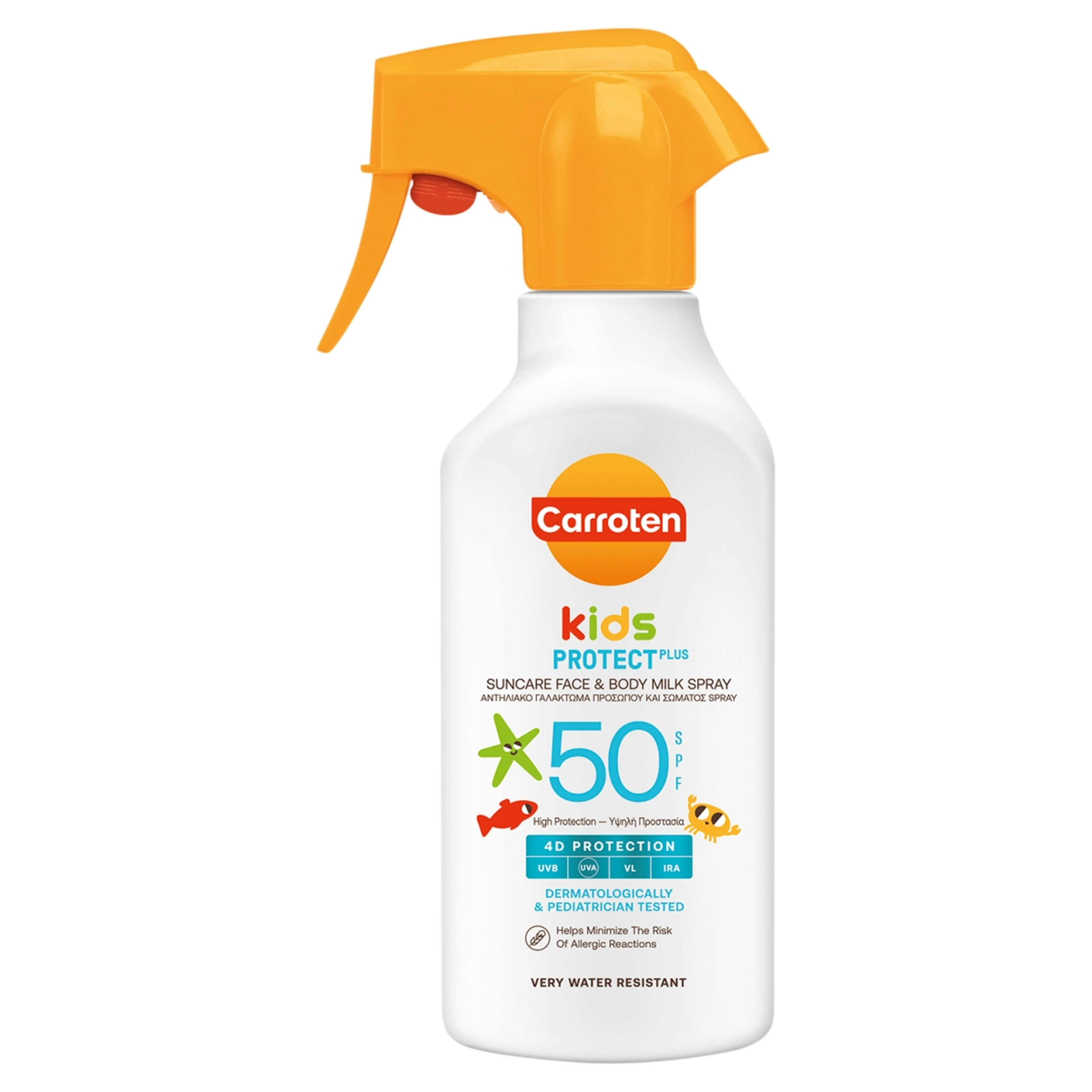 Carroten Kids Protect Plus naptej spray SPF50 - 270 ml