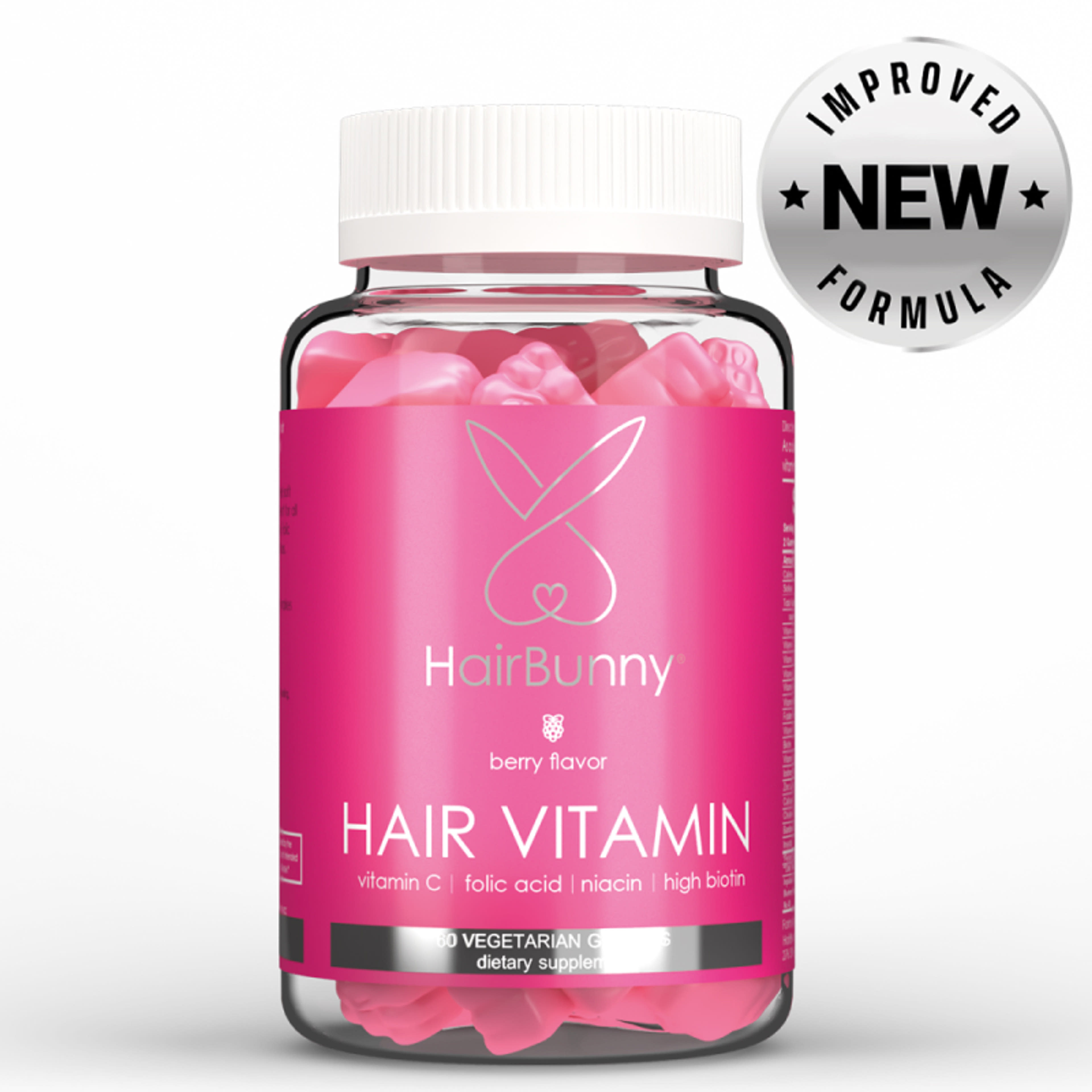 HairBunny haj vitamin - 60 db