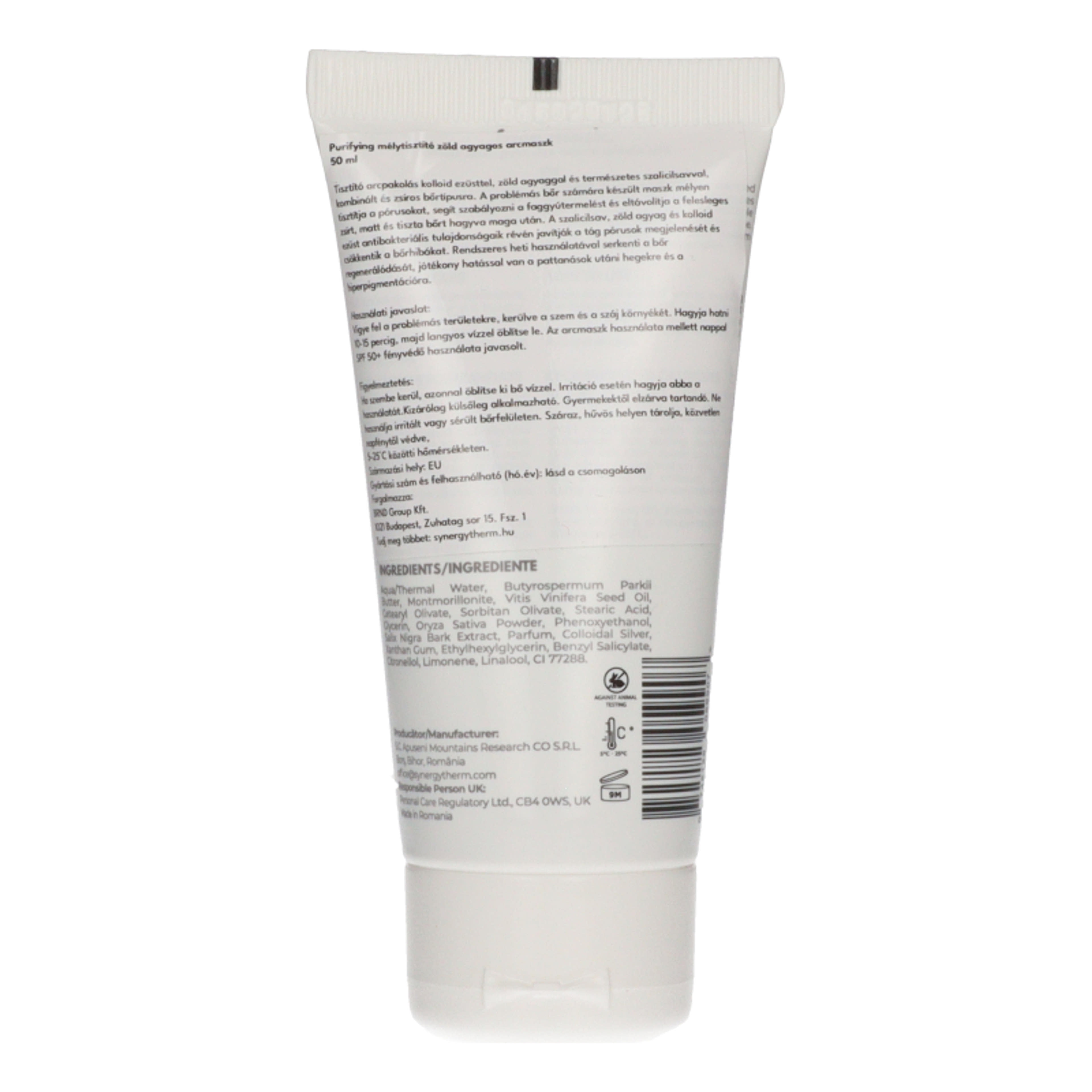 Synergy Therm tisztító arcpakolás - 50 ml-3