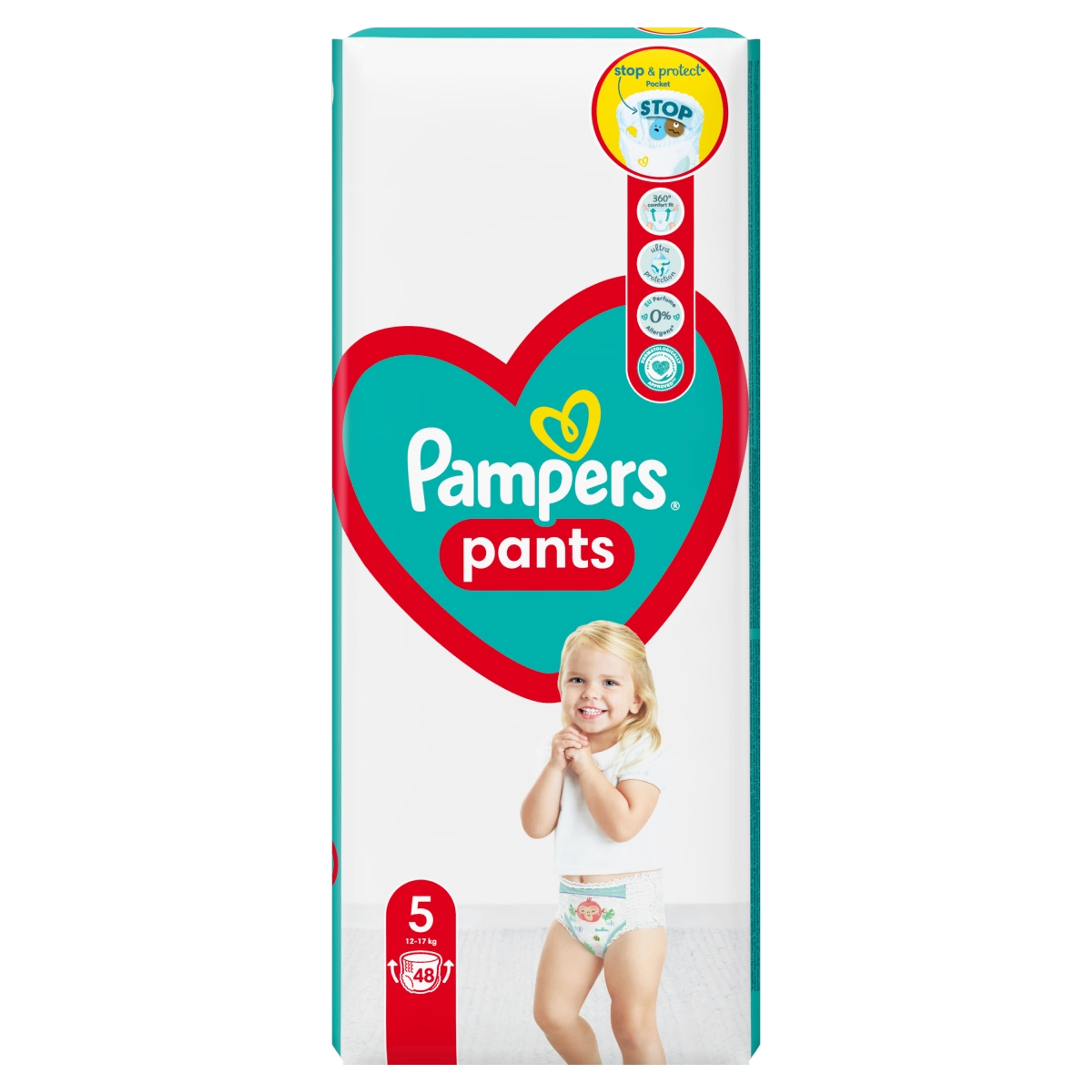 Pampers Pants Jumbo Pack Pelenka 5ös 1217kg 48 db