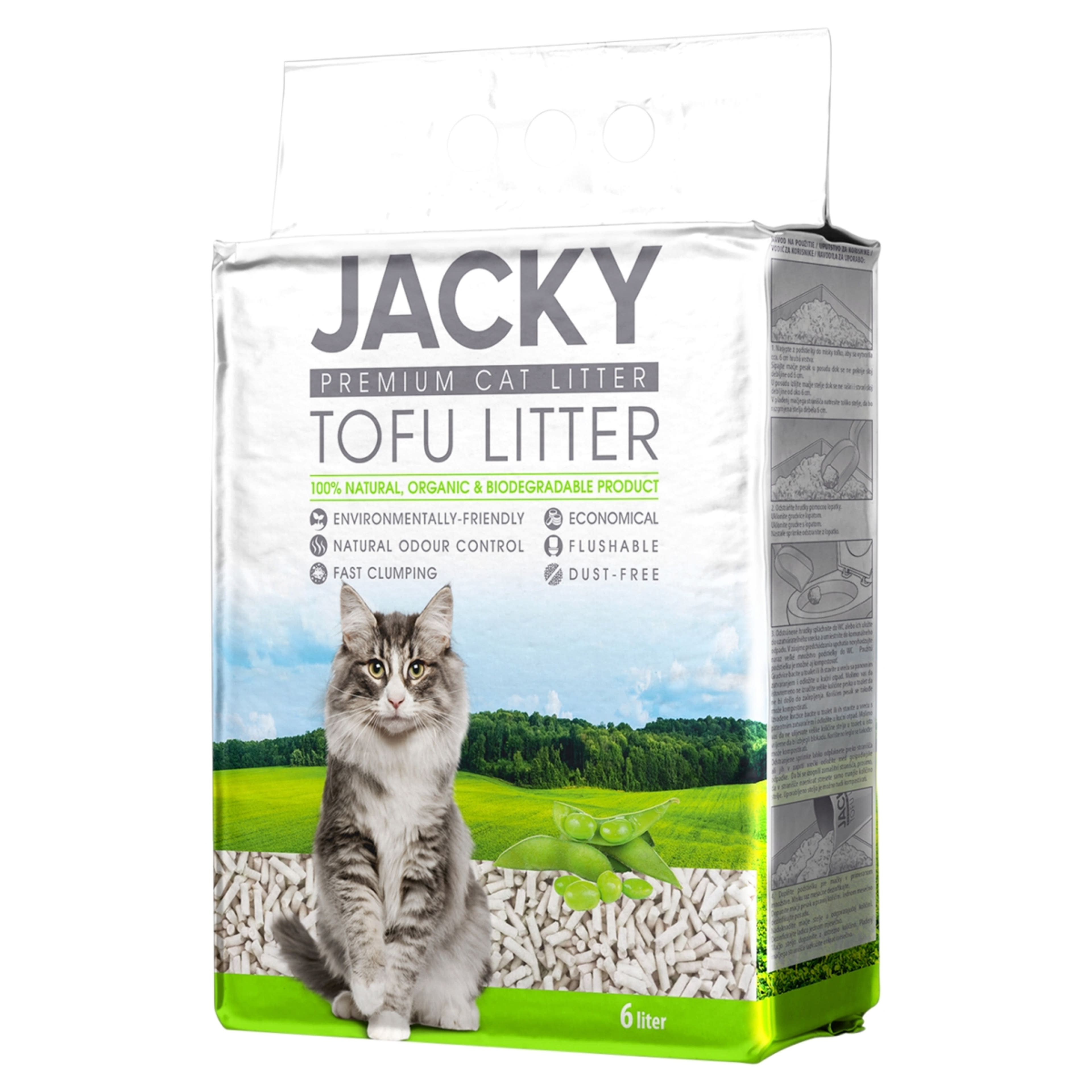 Jacky macskaalom tofu - 6 l