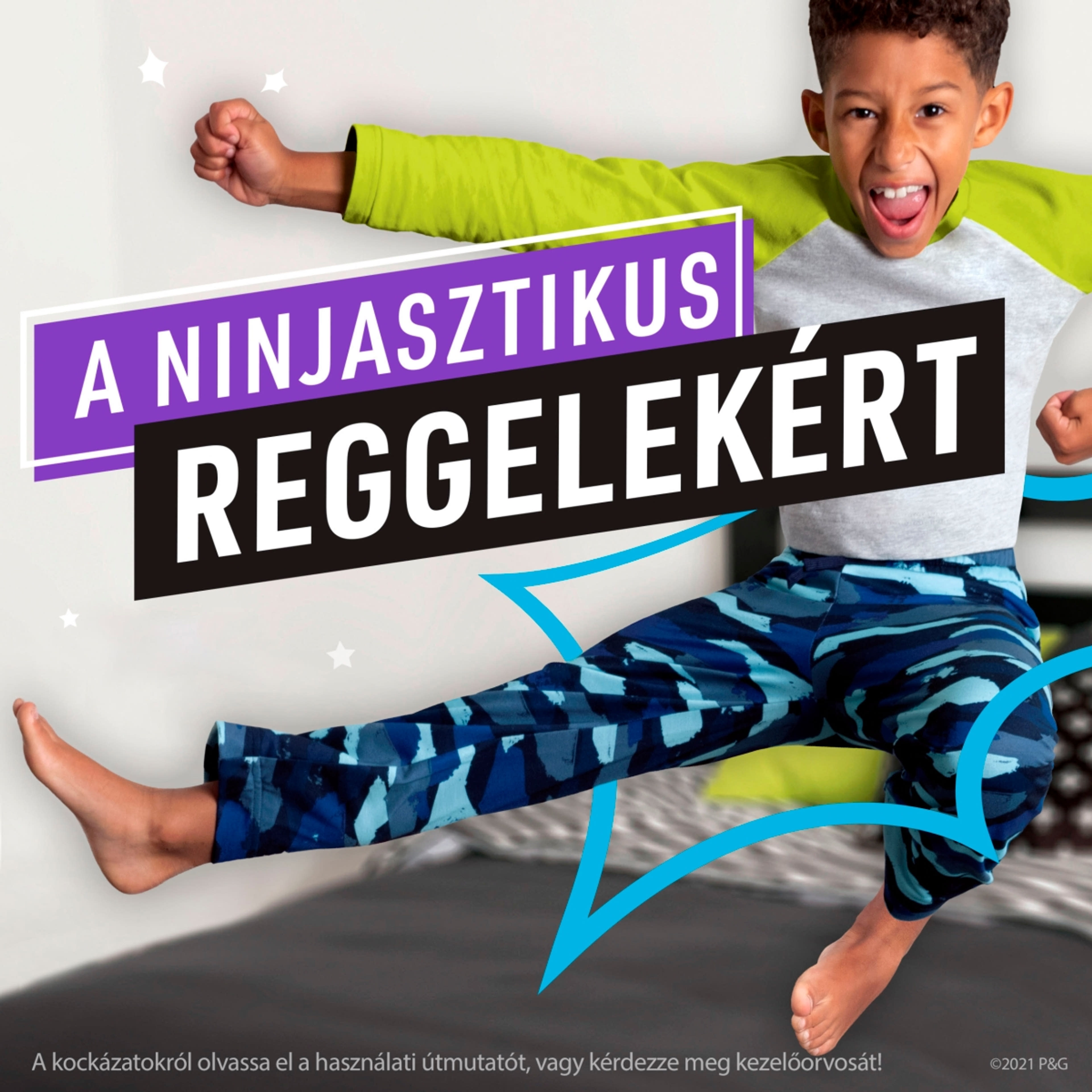 Ninjamas Pyjama Pants bugyipelenka 8-12 év 27-43 kg /űrhajós - 9 db-11