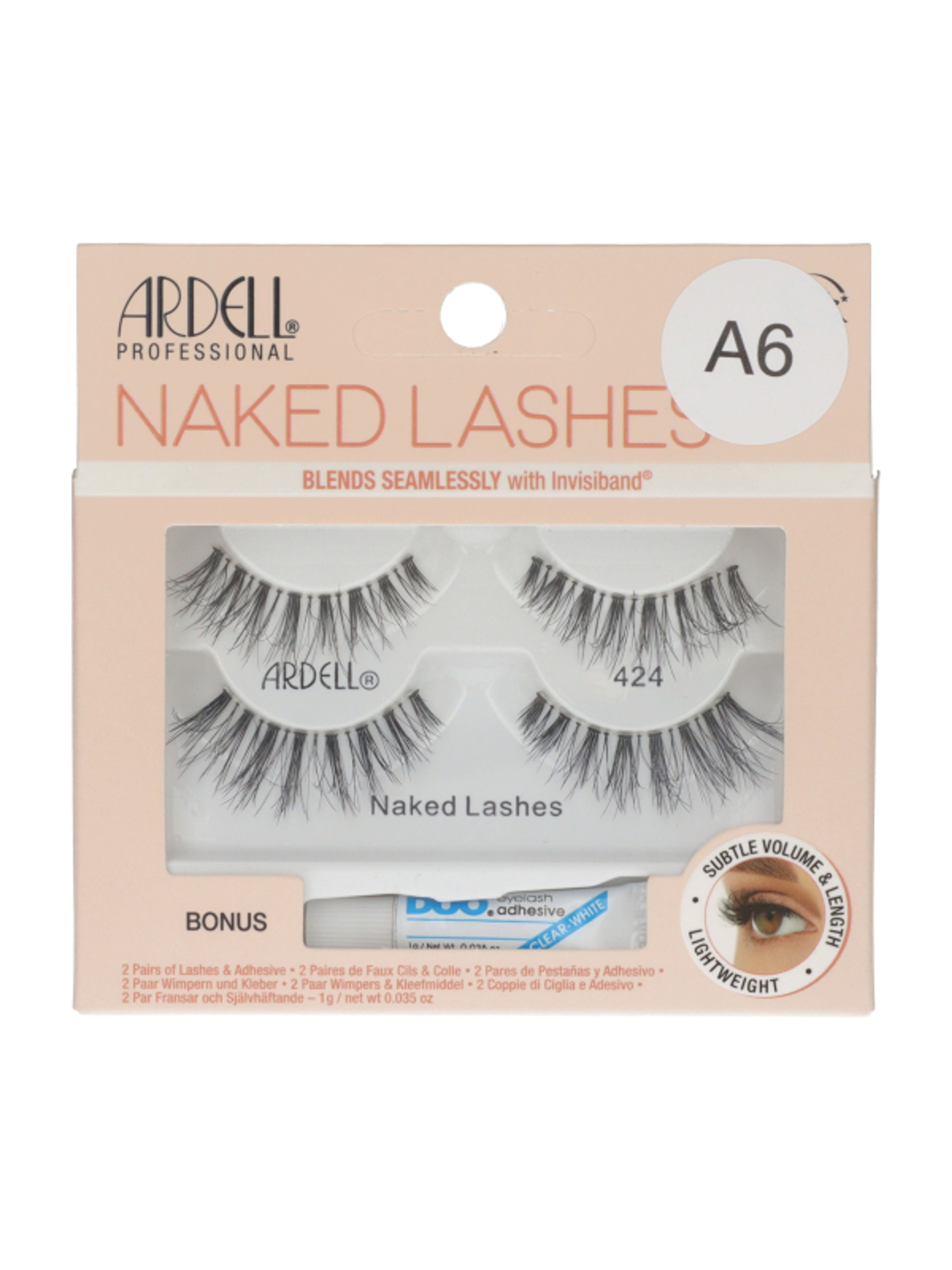 Ardell Naked Lashes soros műszempilla szett /424 - 1 db-1